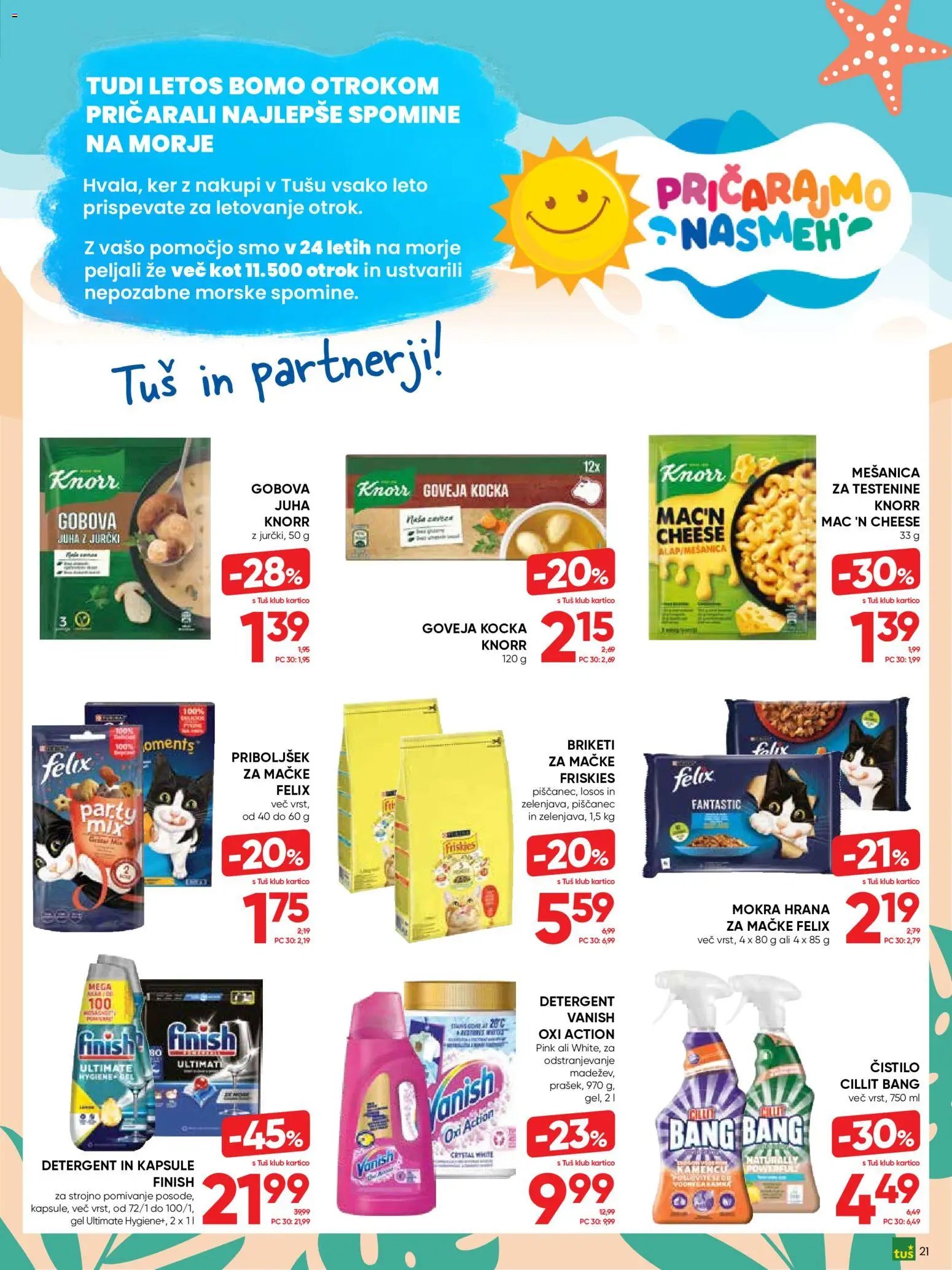 Tuš katalog