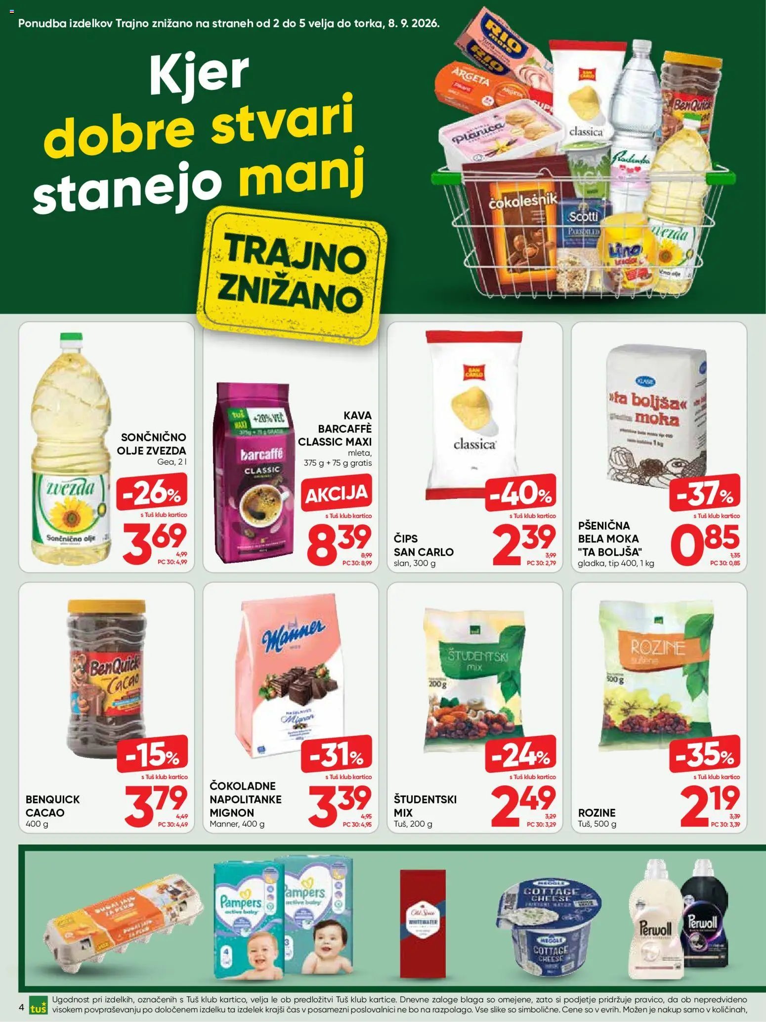 Tuš katalog