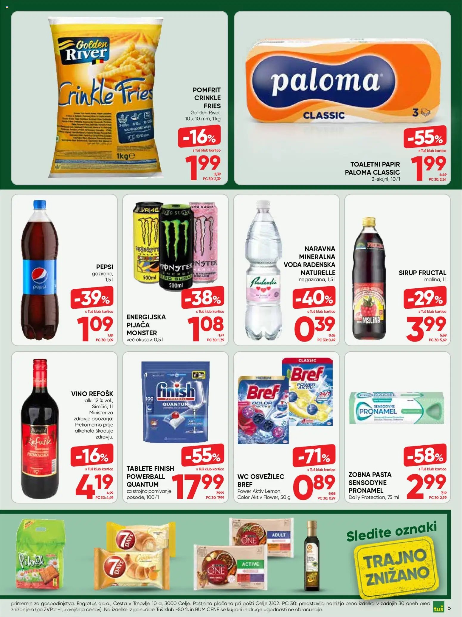 Tuš katalog