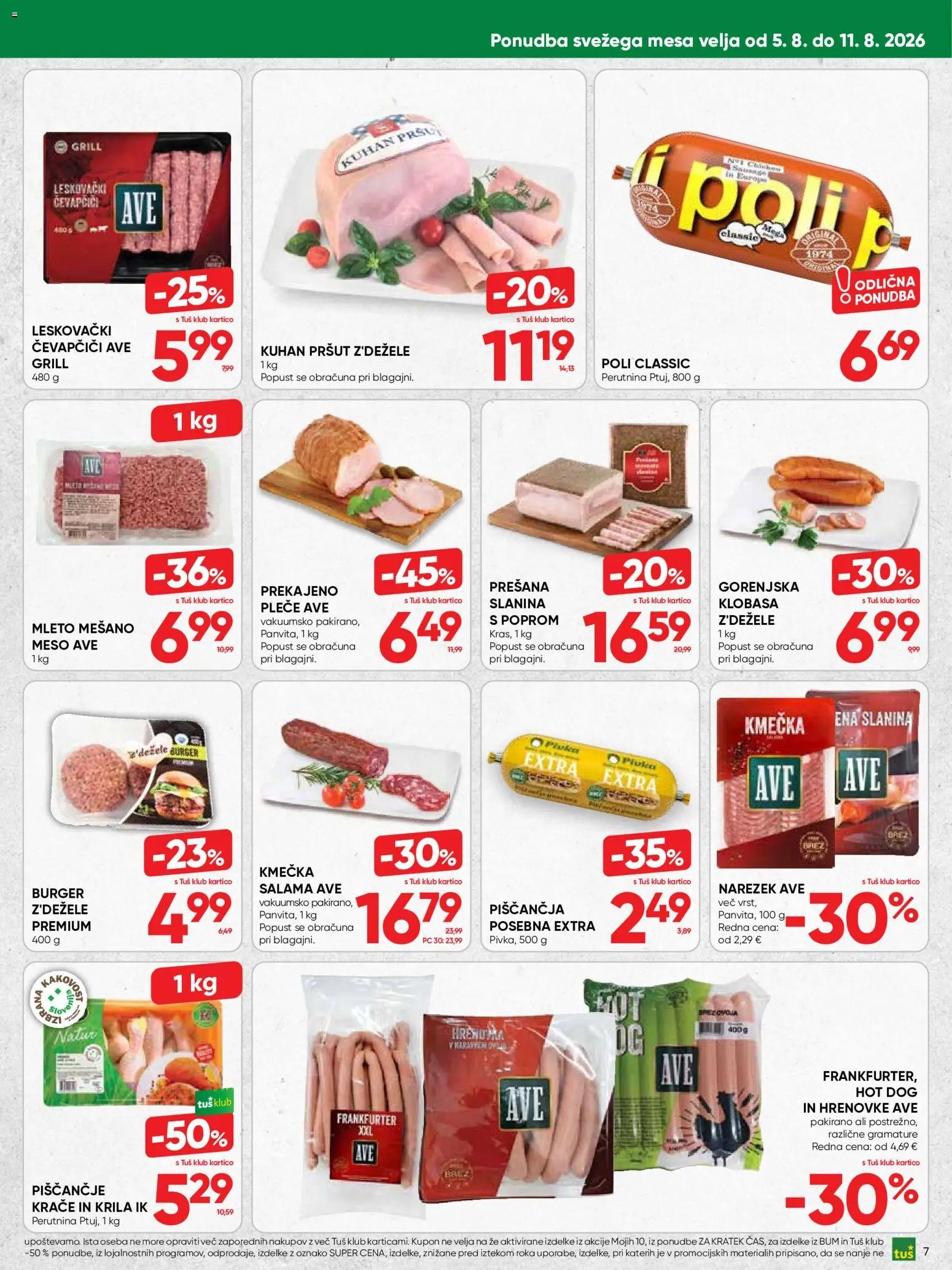 Tuš katalog
