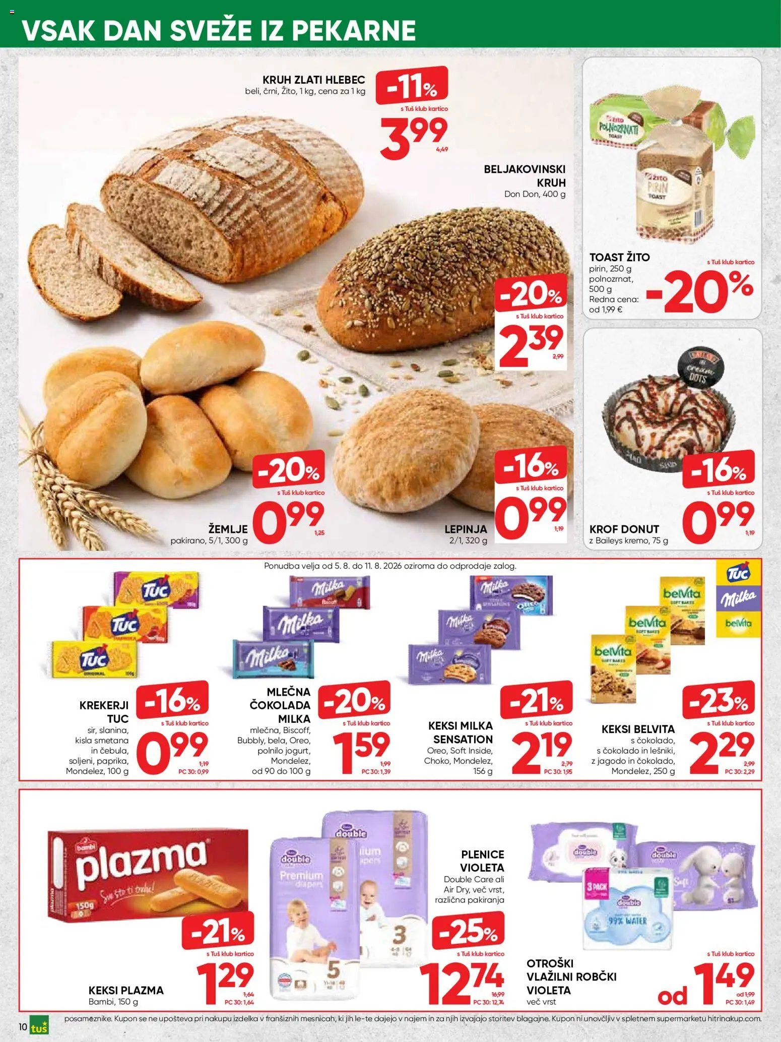 Tuš katalog