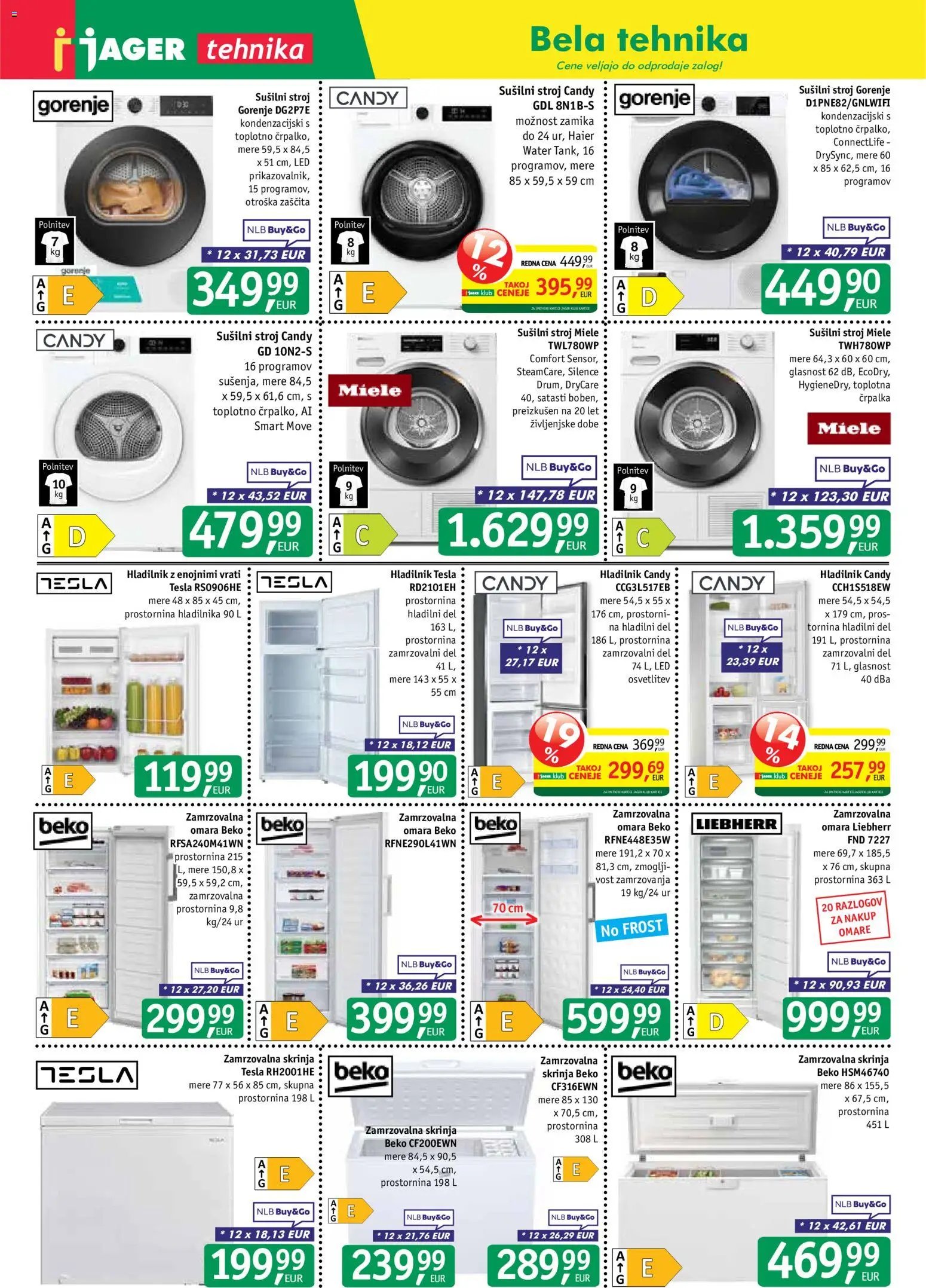 Jager - Katalog tehnika