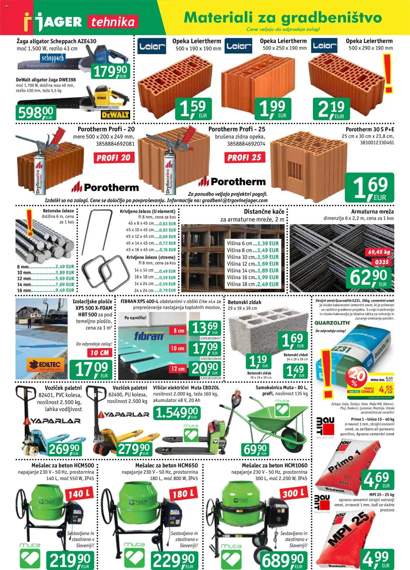 Jager - Katalog tehnika