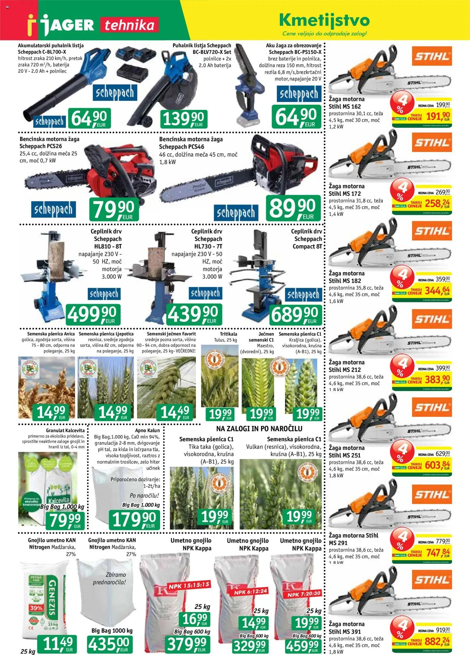 Jager - Katalog tehnika