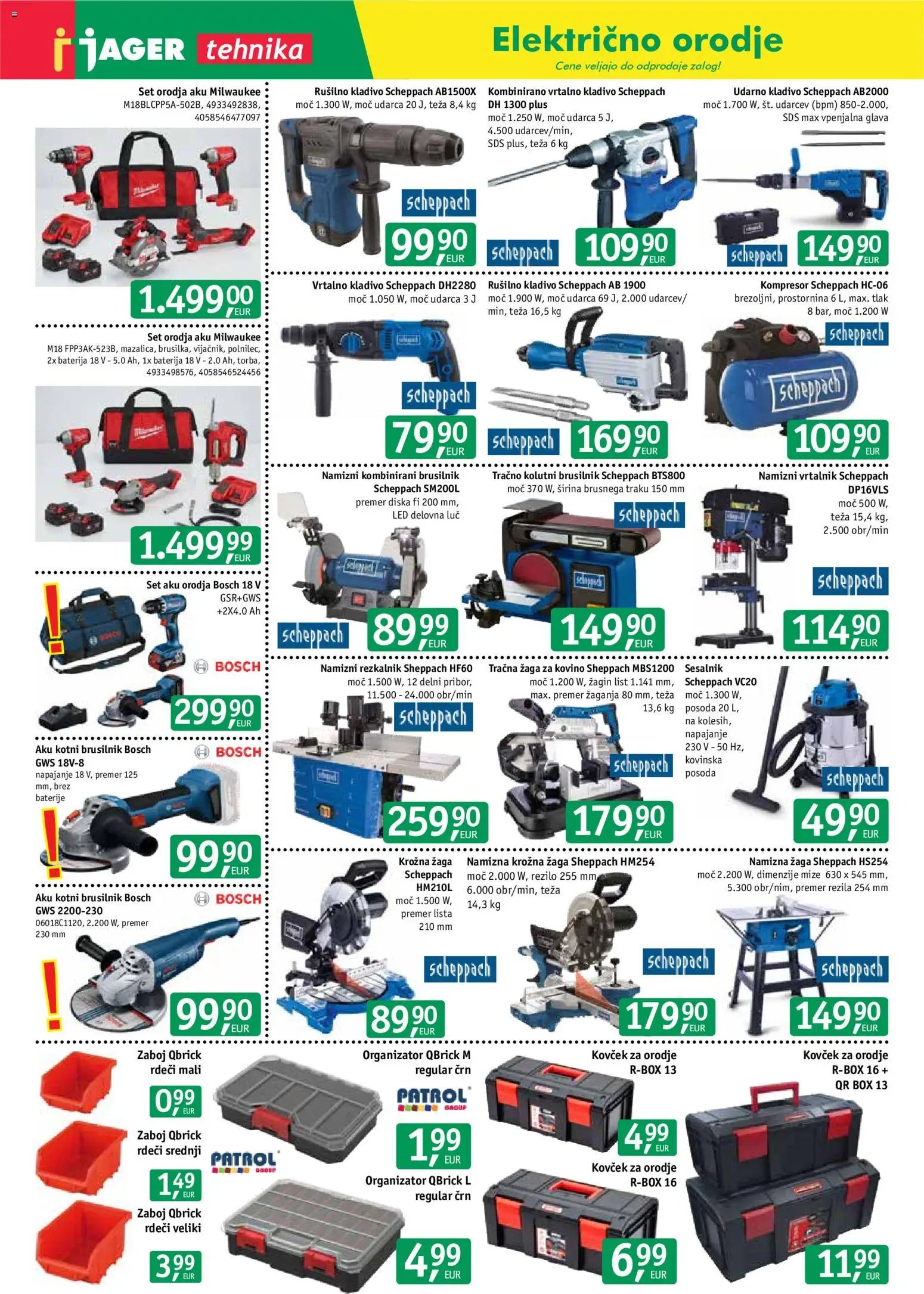 Jager - Katalog tehnika