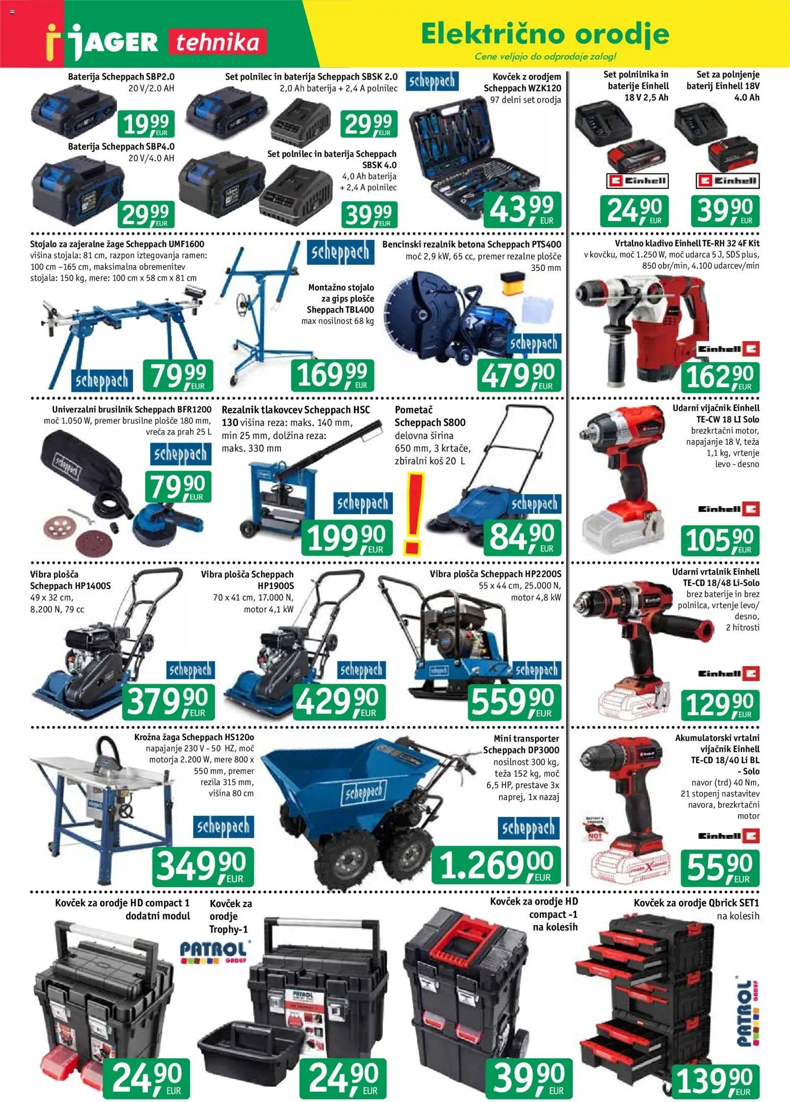 Jager - Katalog tehnika