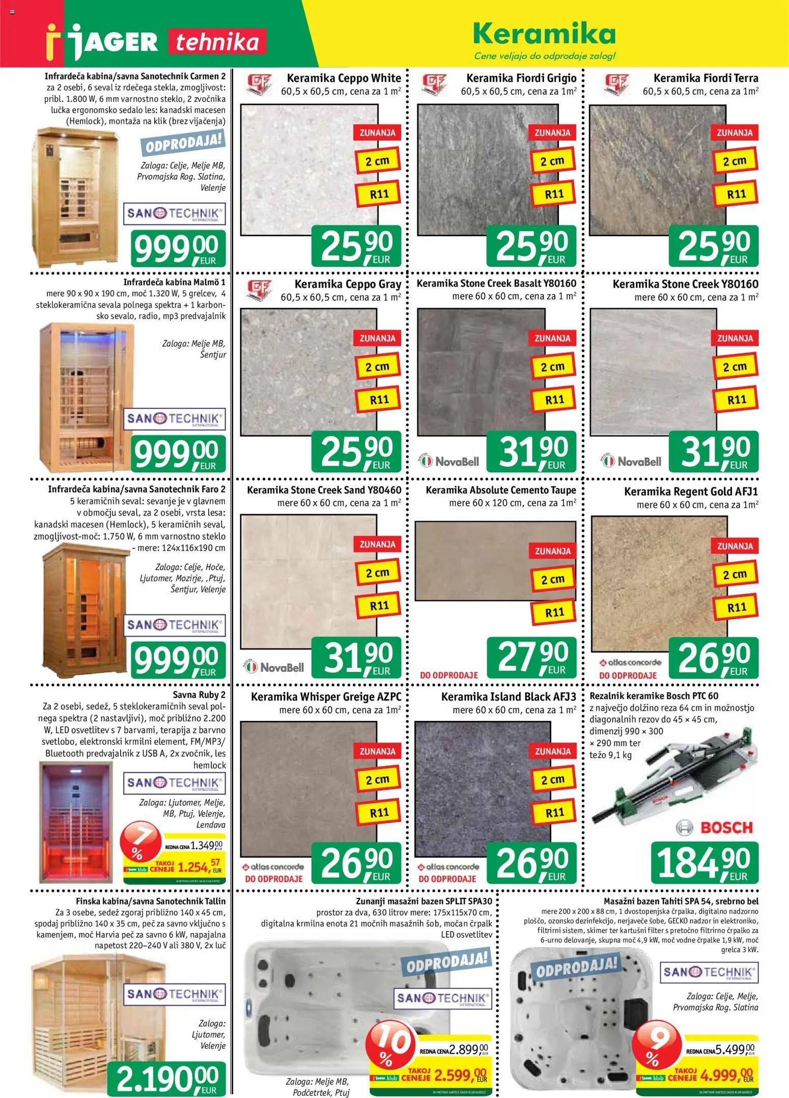 Jager - Katalog tehnika