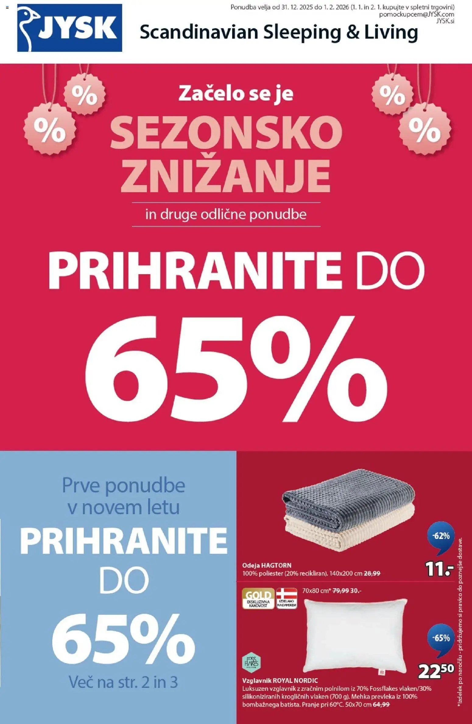 JYSK katalog (2025-12-31 - 2026-02-01)