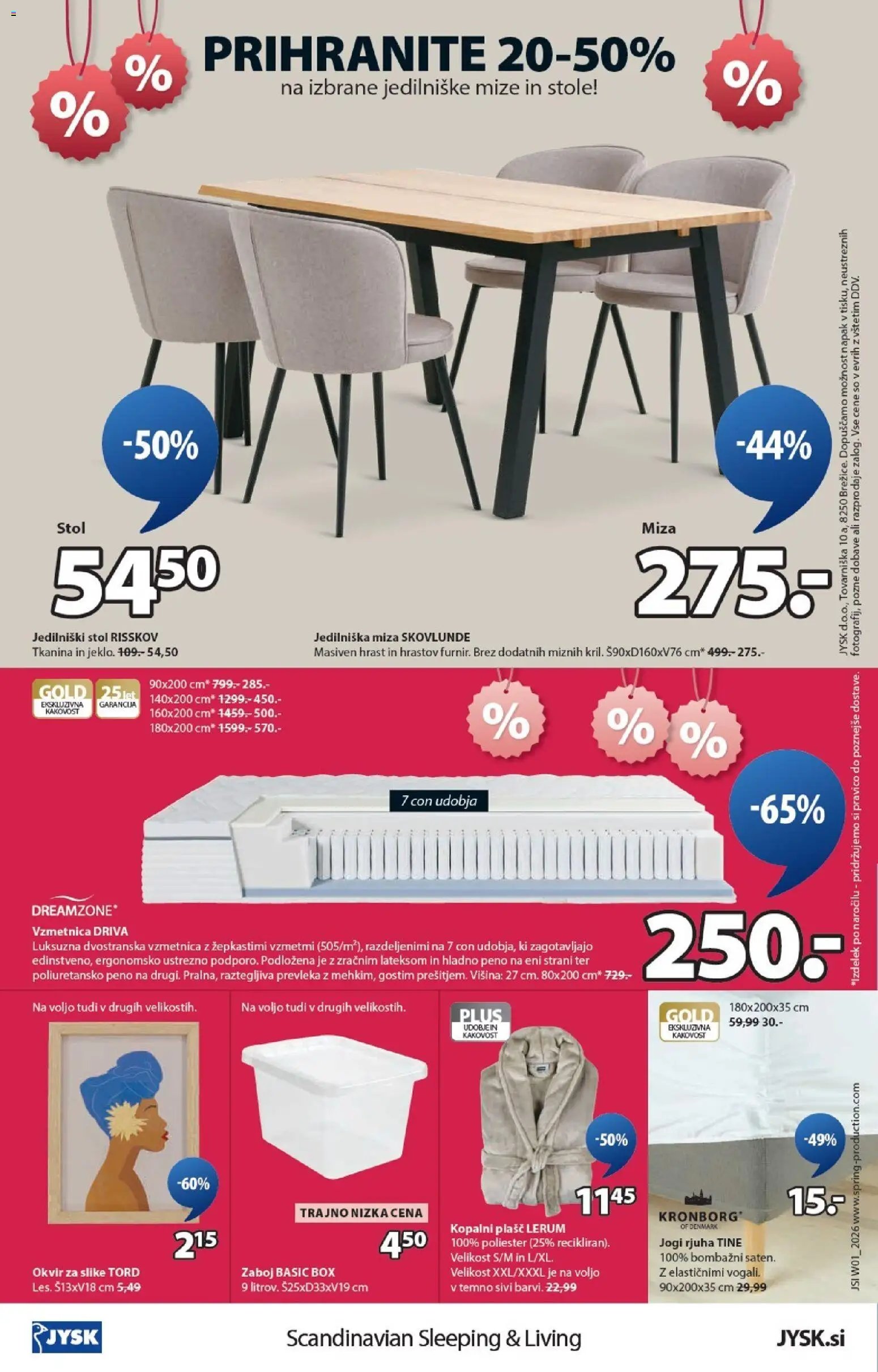 JYSK katalog (2025-12-31 - 2026-02-01)