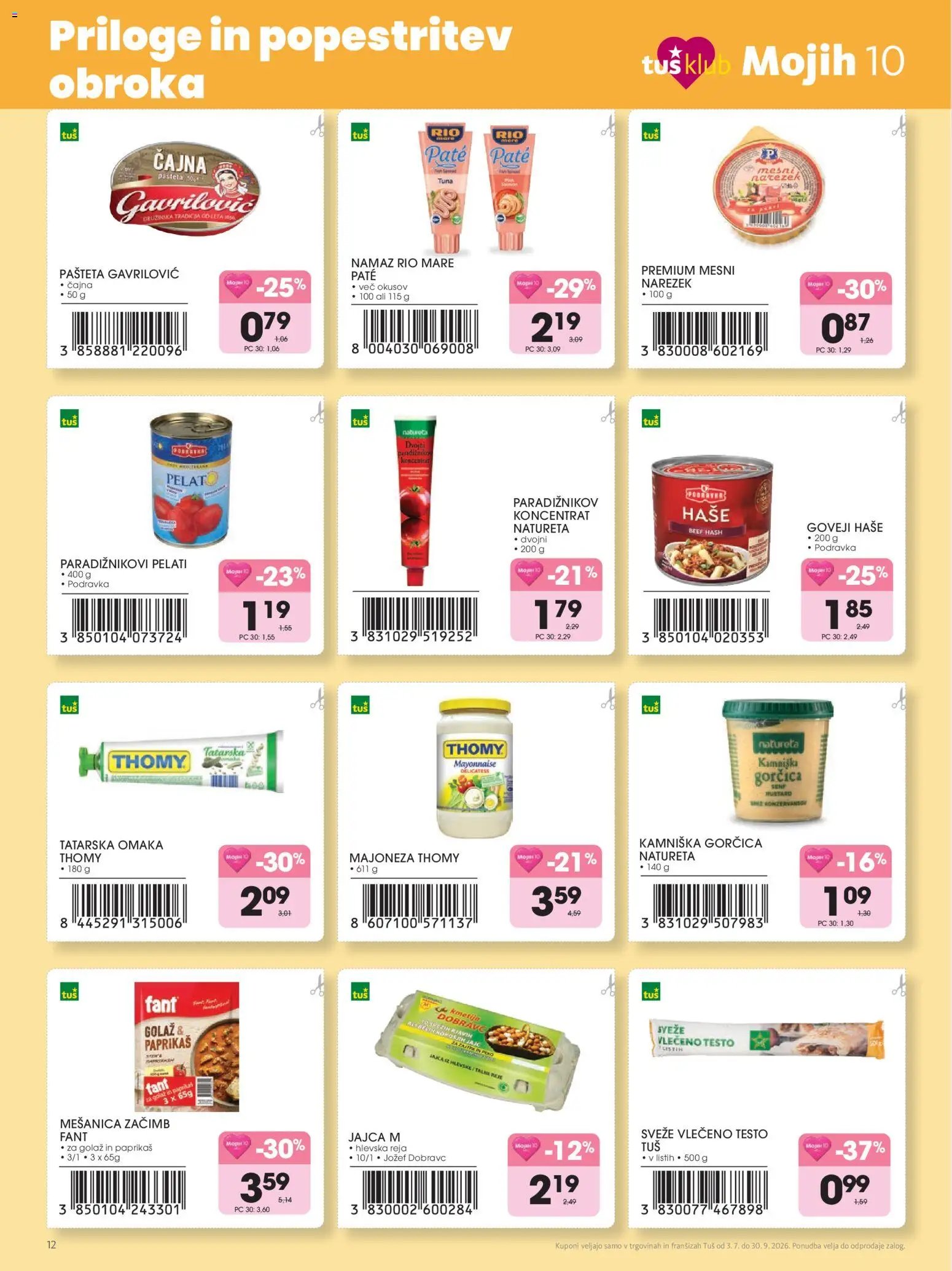 Tuš katalog mojih 10