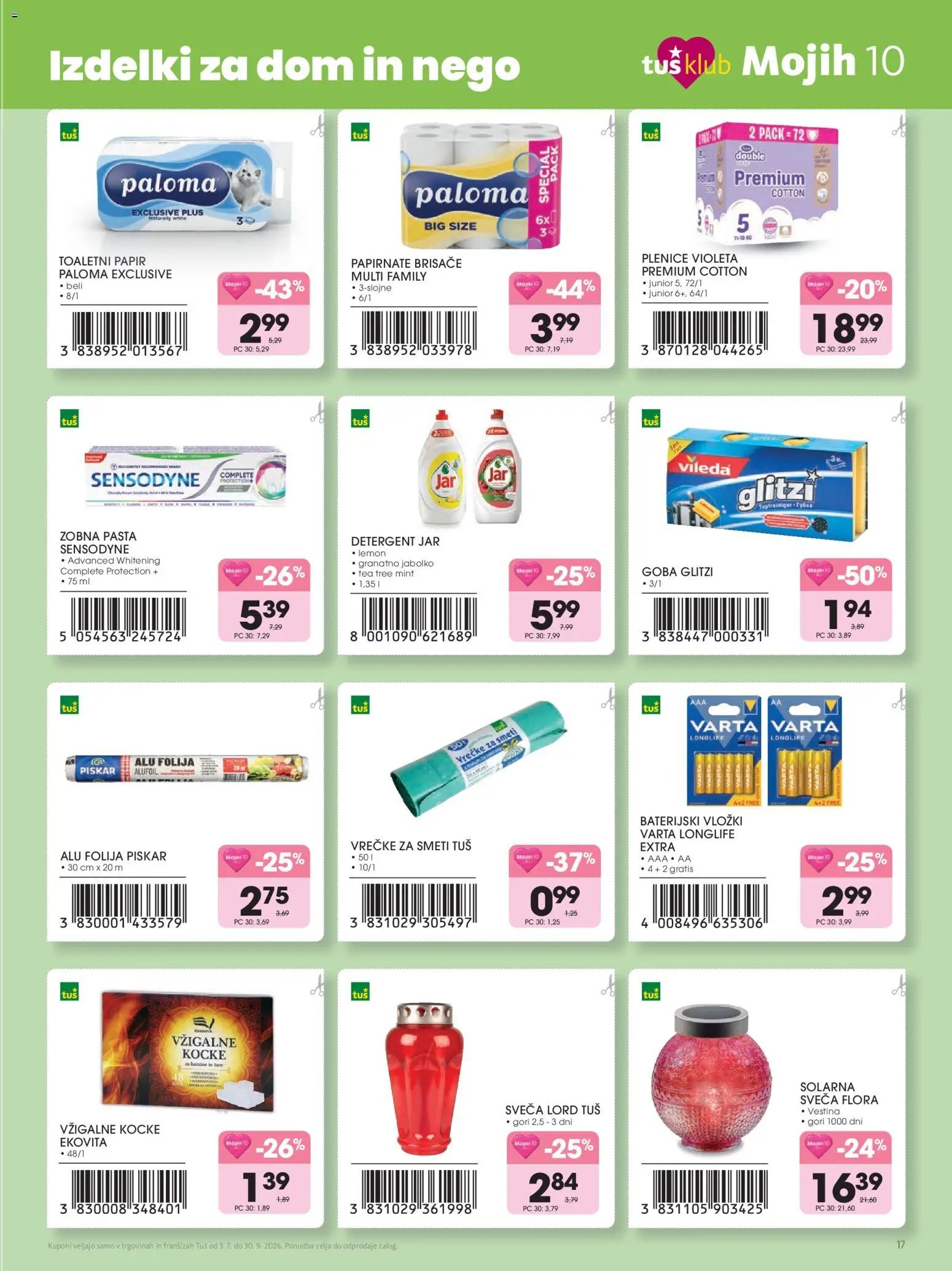 Tuš katalog mojih 10