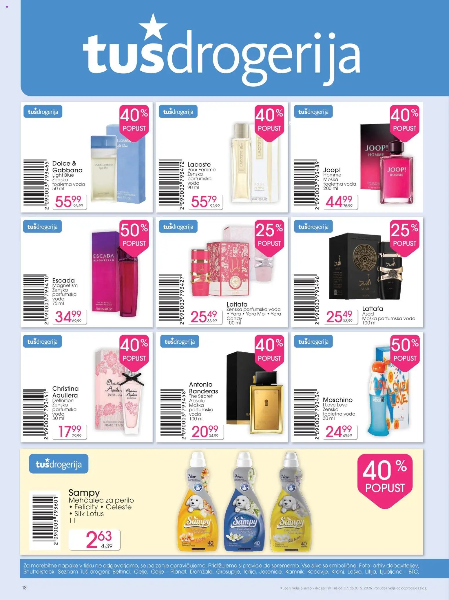 Tuš katalog mojih 10