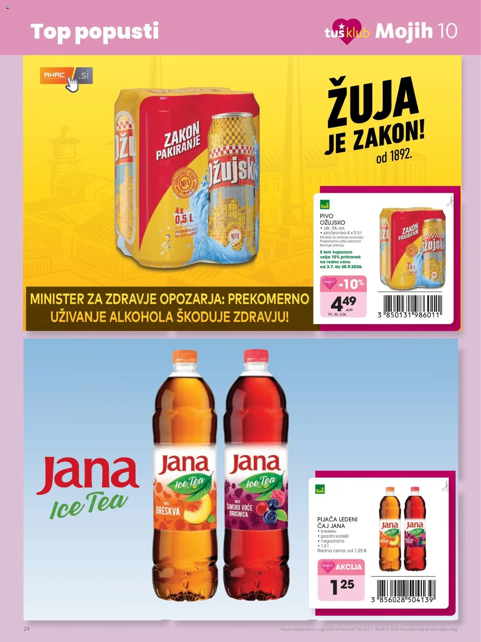 Tuš katalog mojih 10