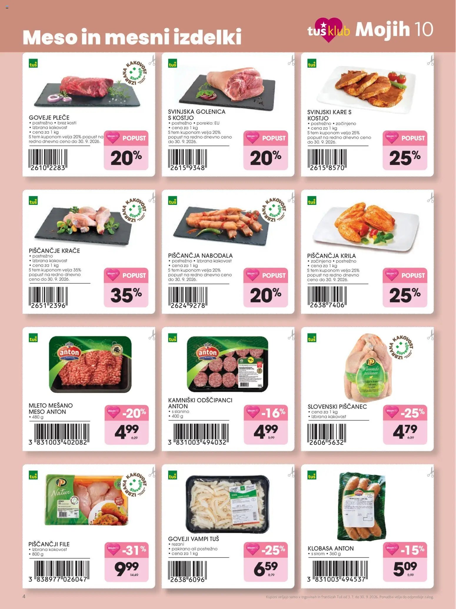 Tuš katalog mojih 10