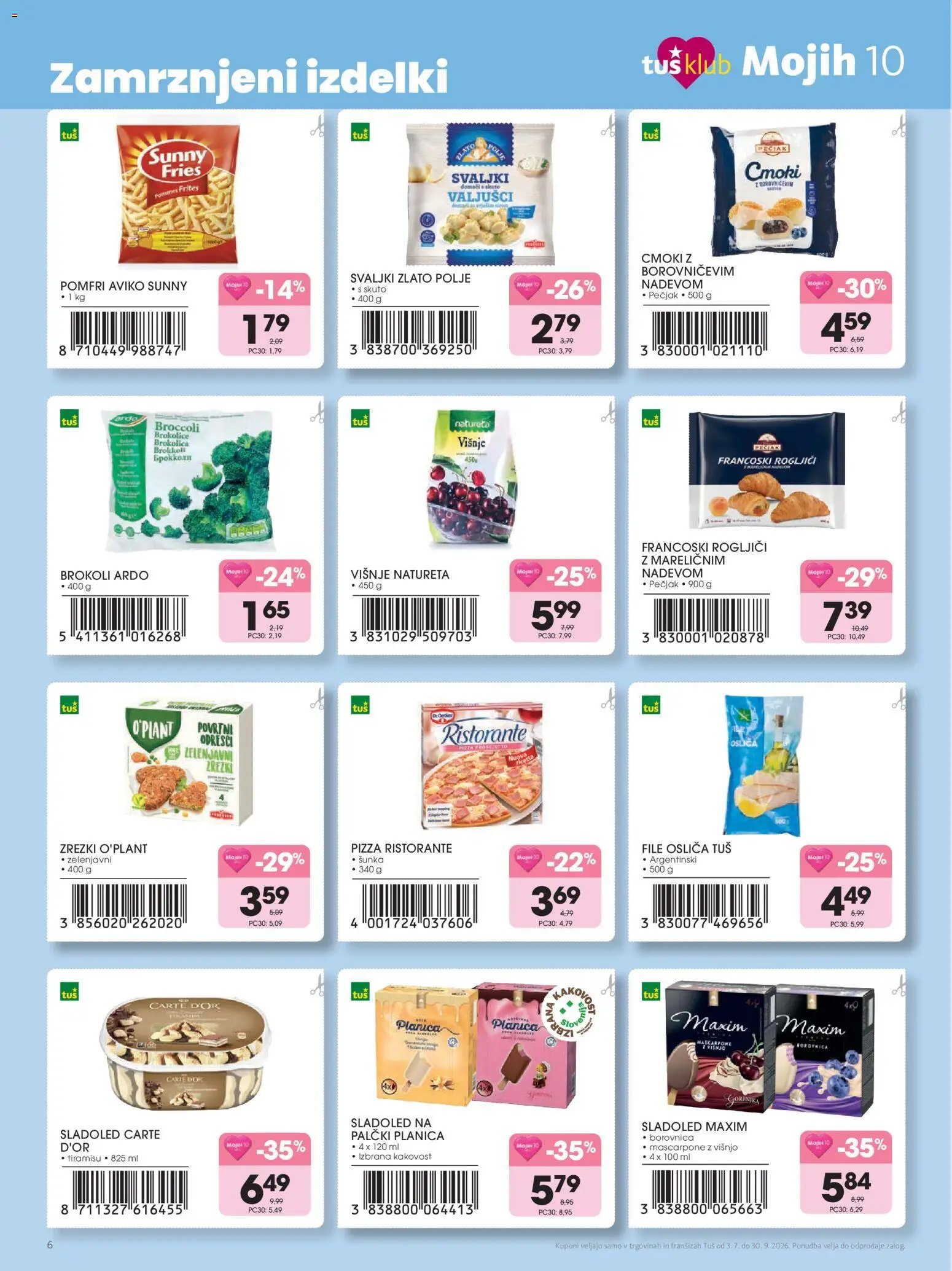 Tuš katalog mojih 10