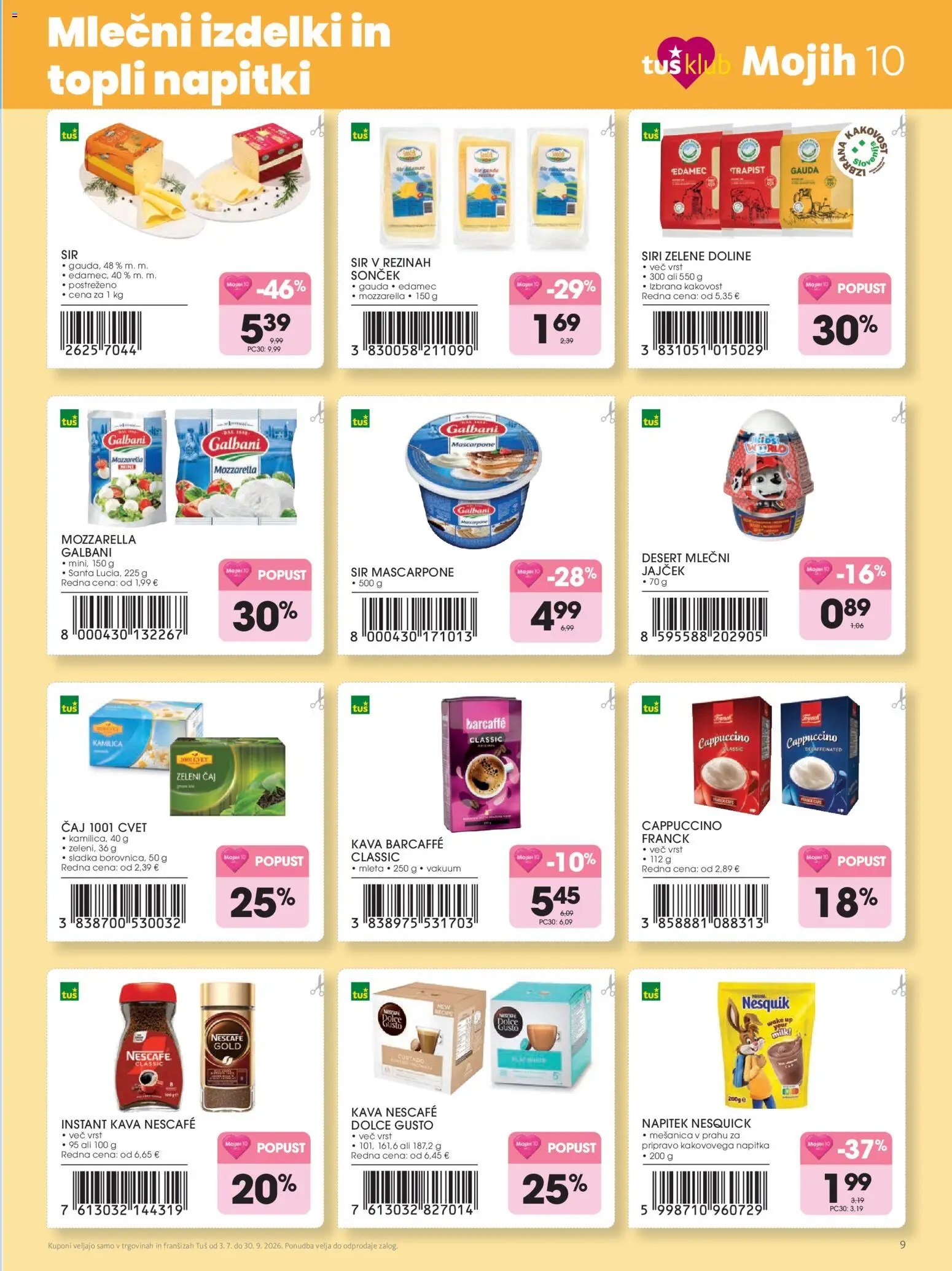 Tuš katalog mojih 10