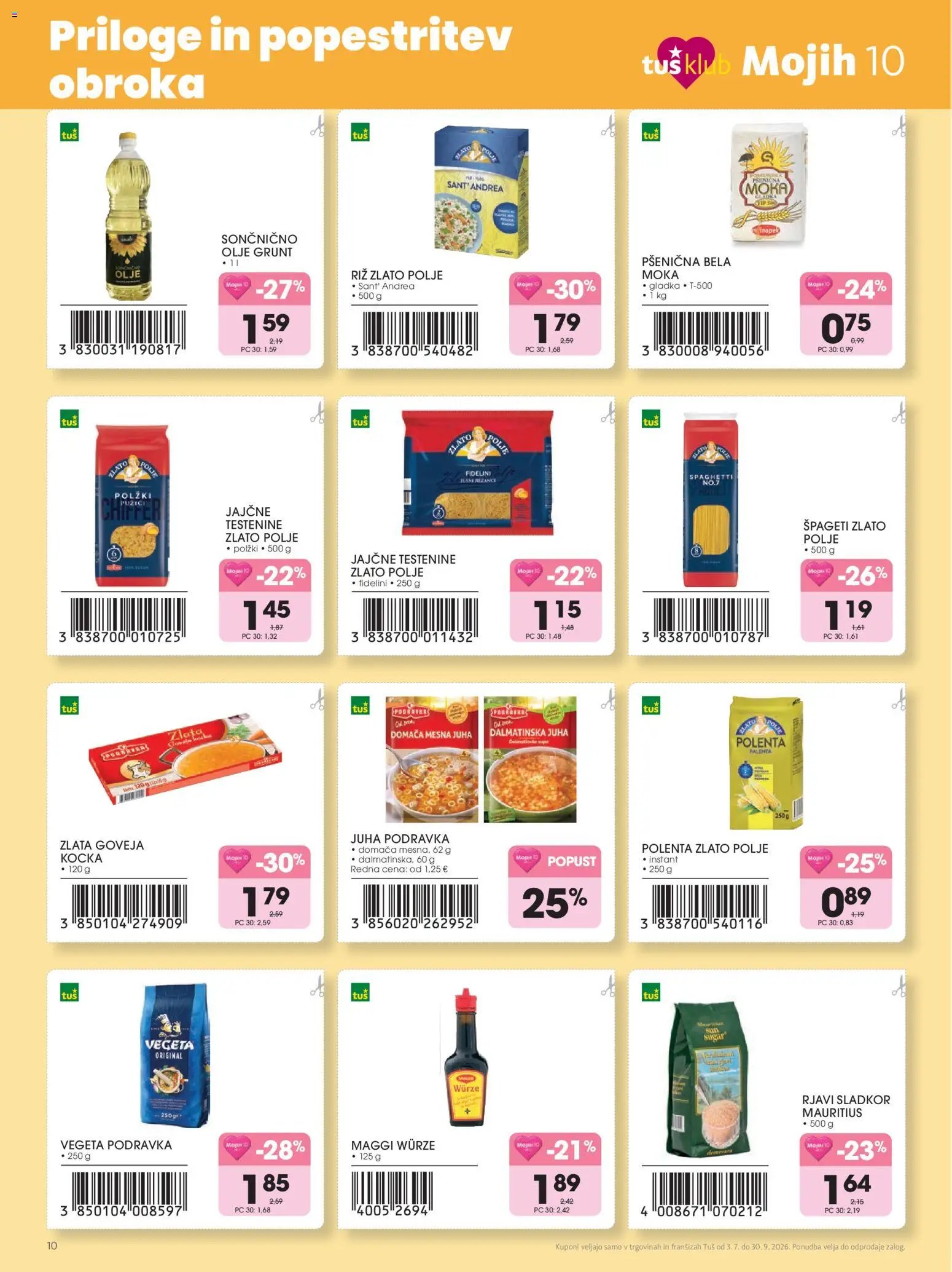 Tuš katalog mojih 10