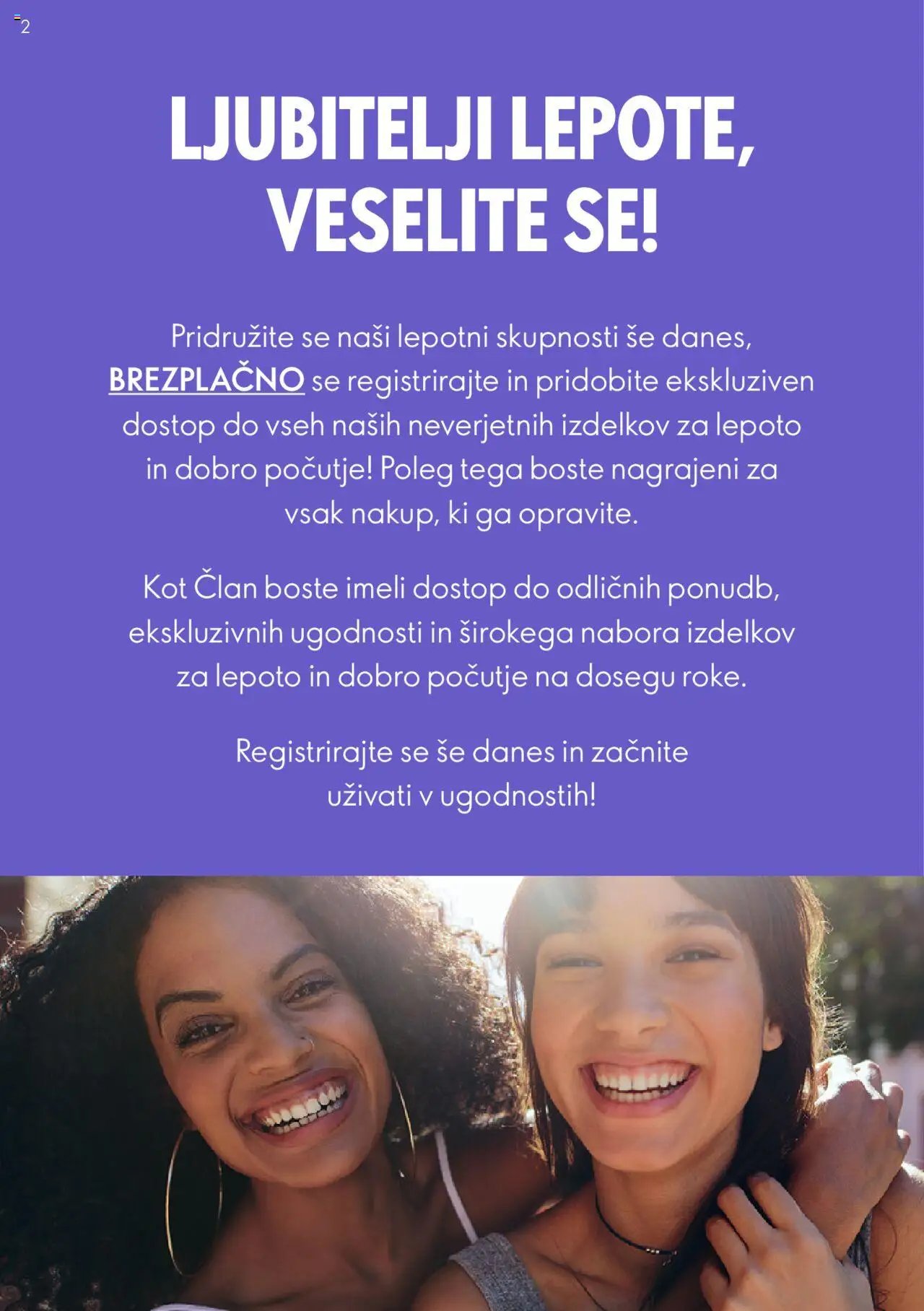 Oriflame katalog sistem nagrajevanja za člane (2023-10-09 - 2025-12-31)