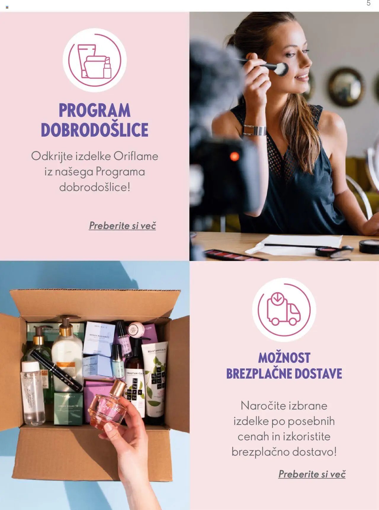 Oriflame katalog sistem nagrajevanja za člane (2023-10-09 - 2025-12-31)