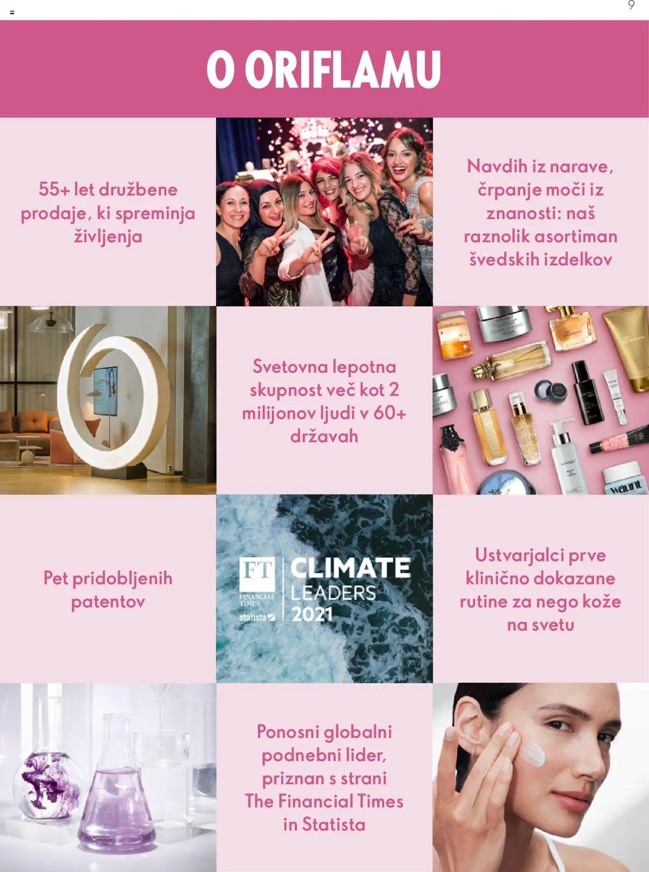 Oriflame katalog sistem nagrajevanja za člane (2023-10-09 - 2025-12-31)