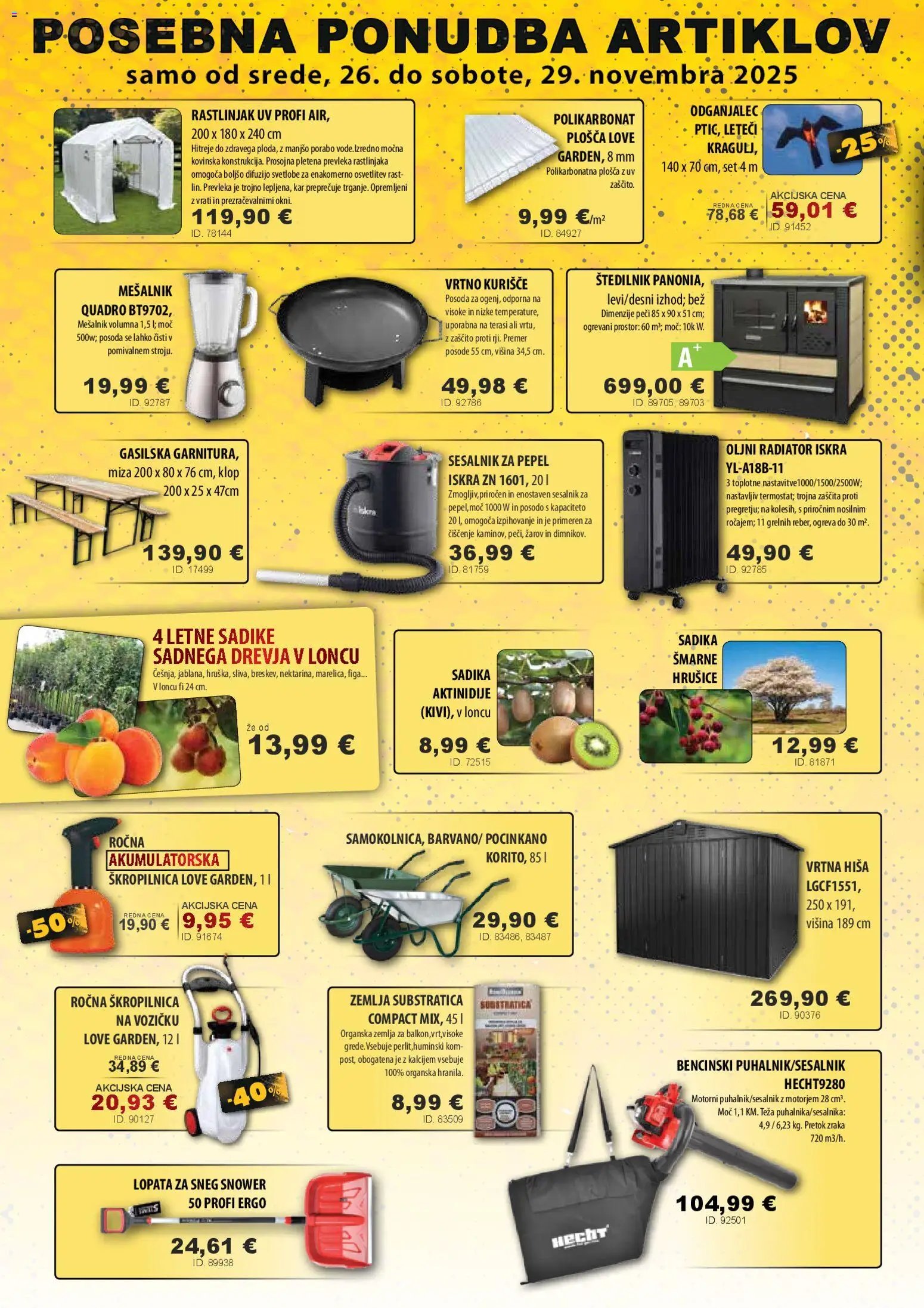 Živex - Black Friday (2025-11-26 - 2025-12-16)