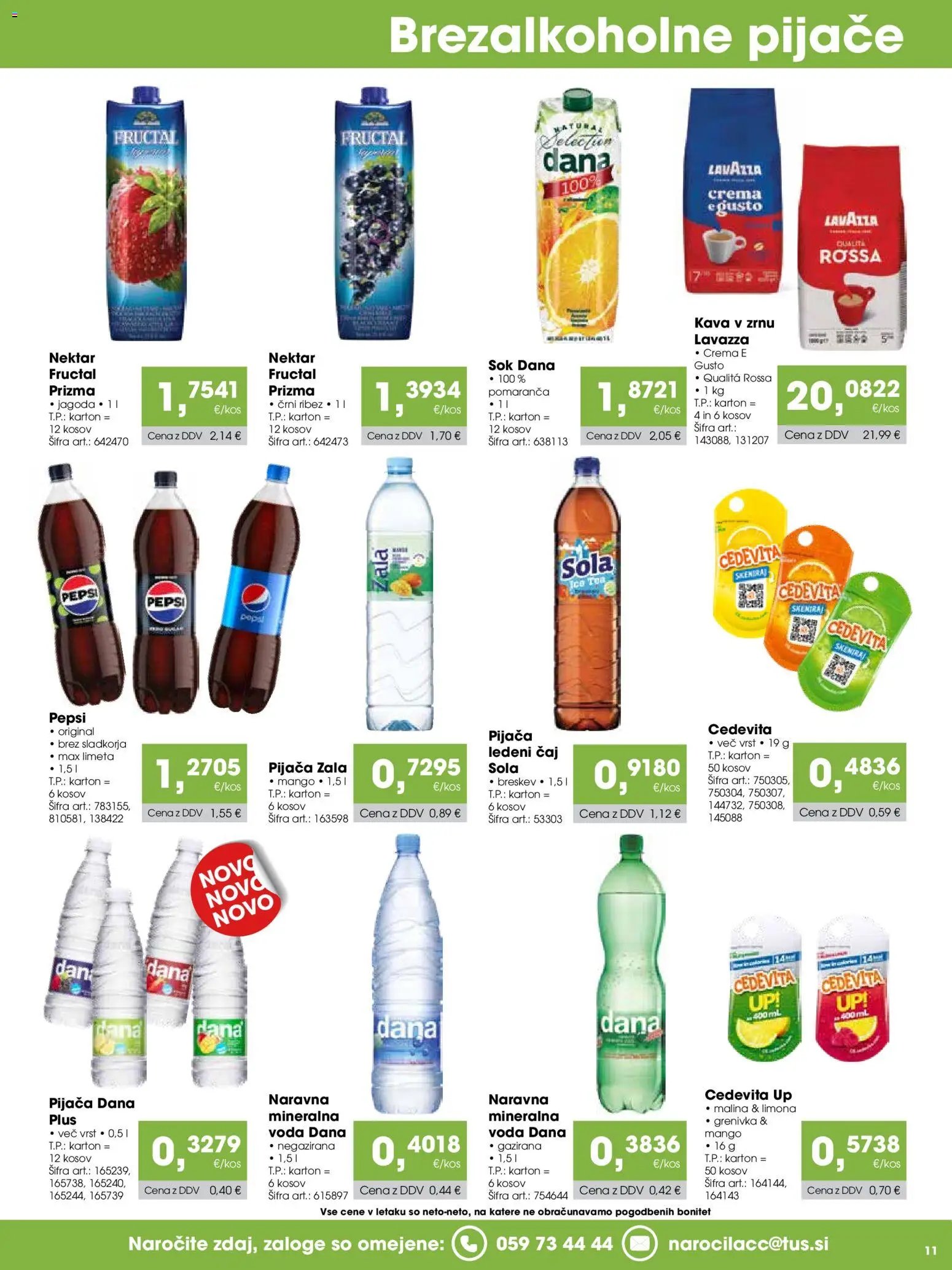 Tuš katalog cash&carry gostinec
