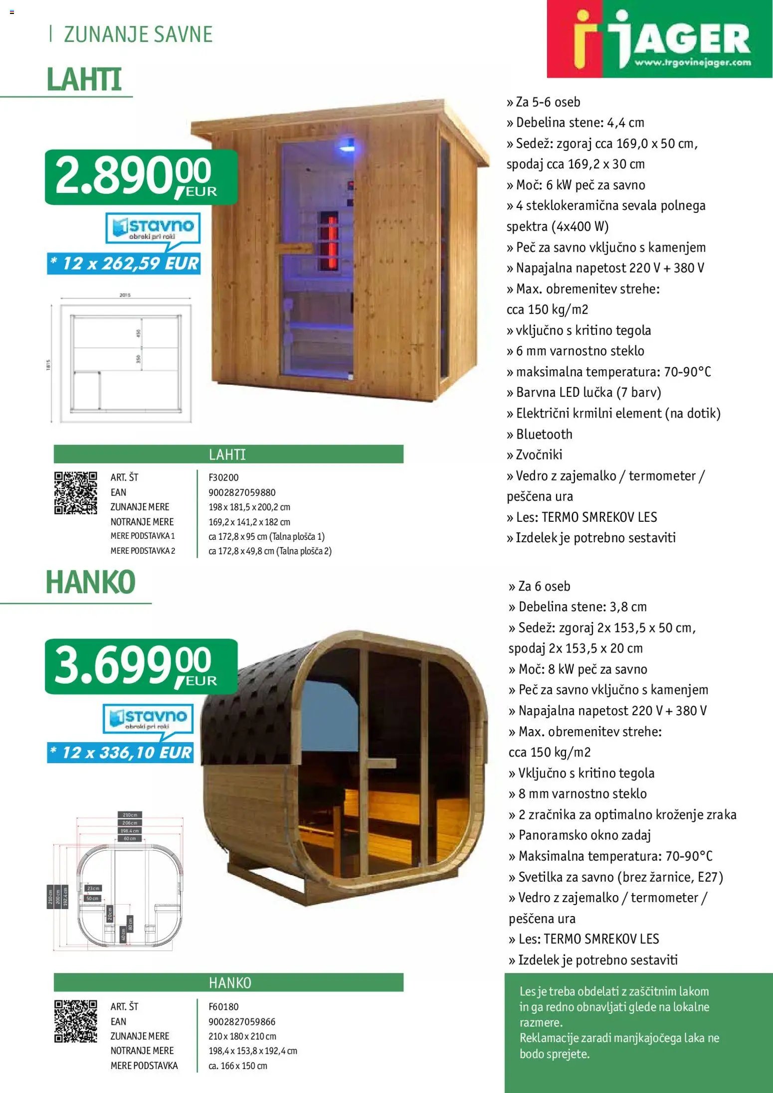 Jager katalog spa oase