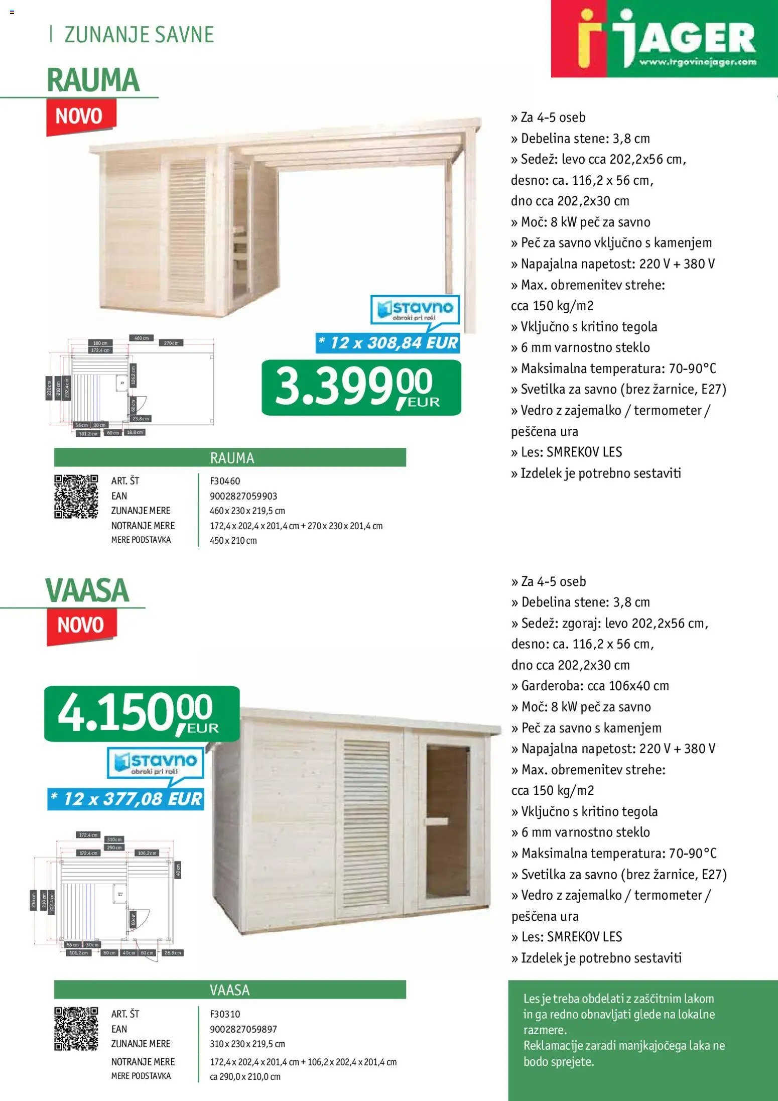 Jager katalog spa oase