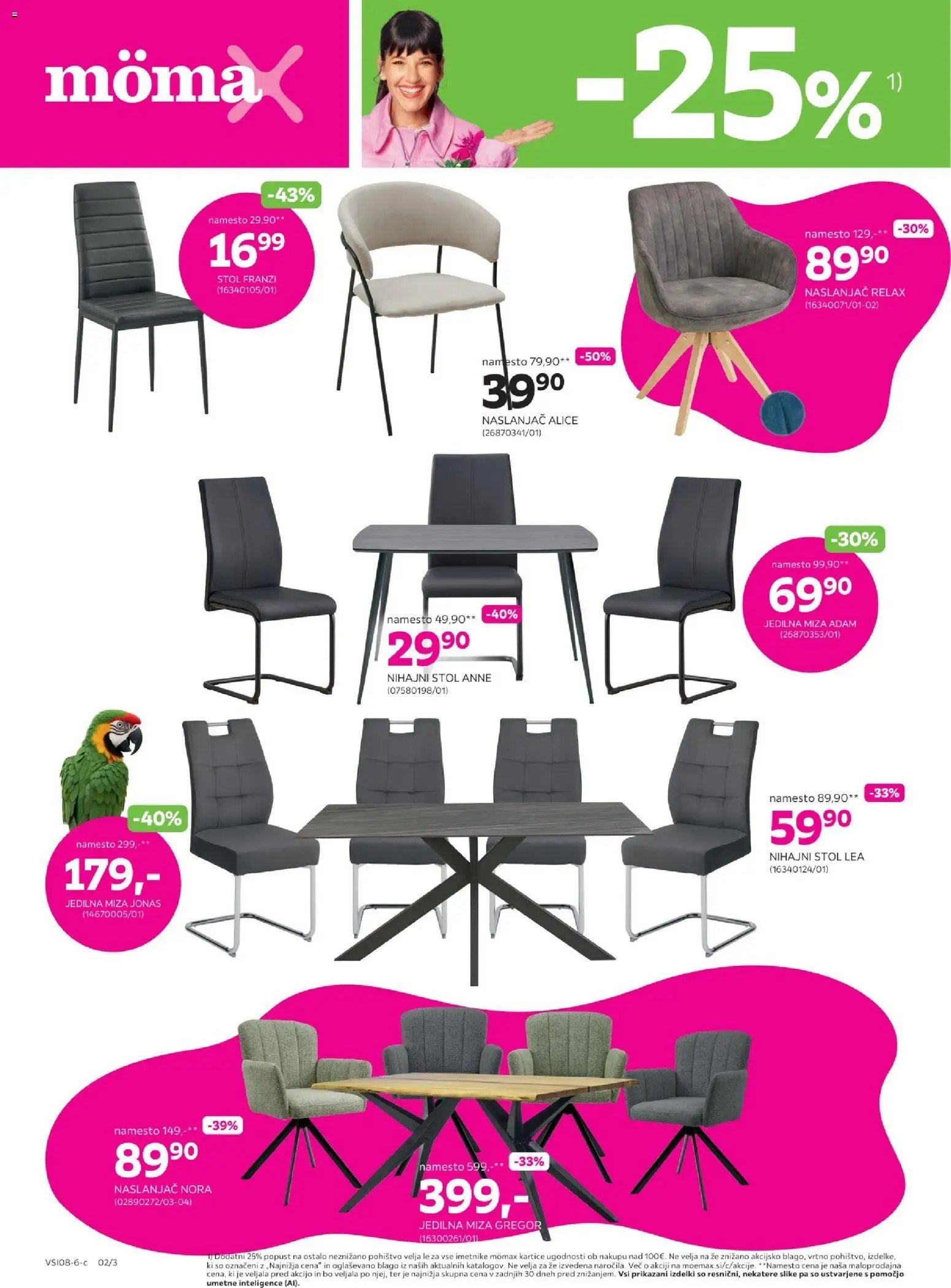 Mömax katalog do -50% na izbrano pohištvo