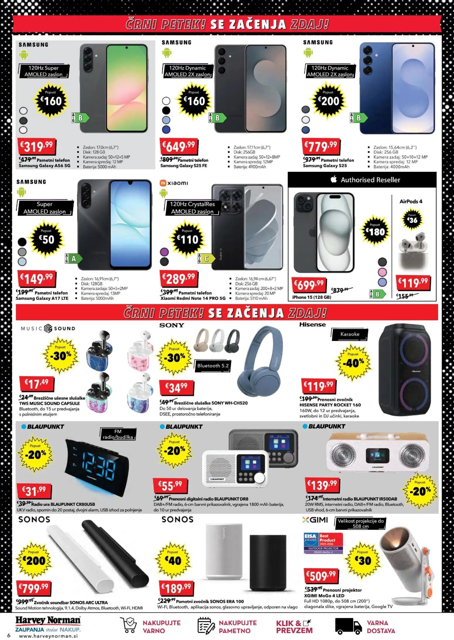 Harvey Norman - Black friday (2025-11-20 - 2025-11-30)