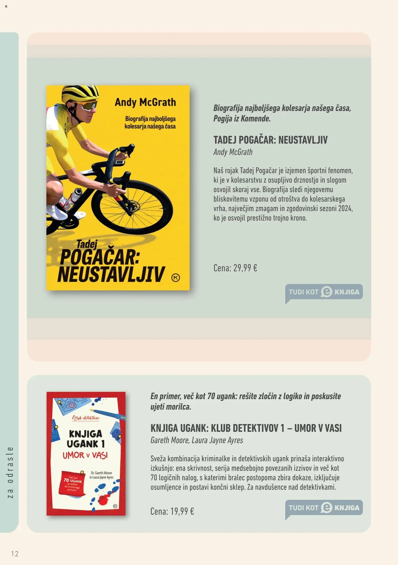 Mladinska Knjiga katalog poletno branje