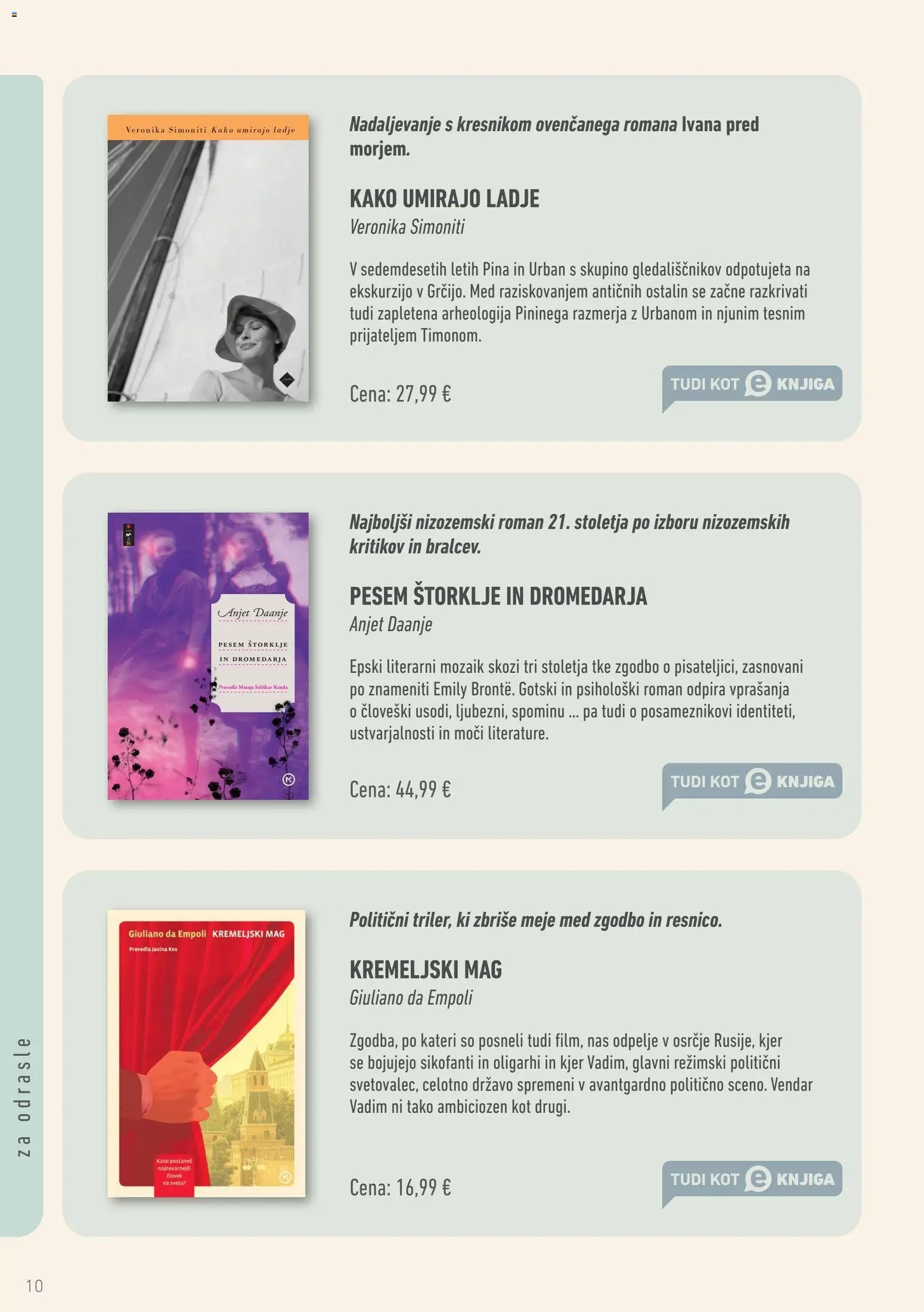 Mladinska Knjiga katalog poletno branje
