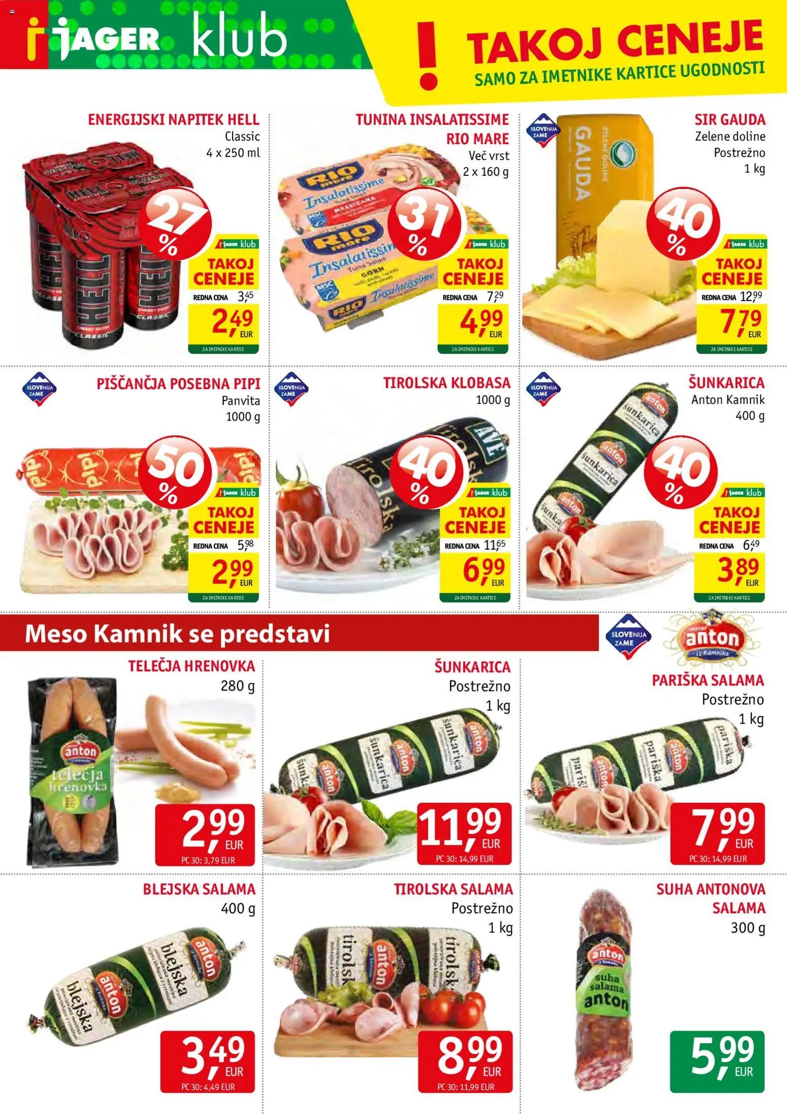 Jager katalog
