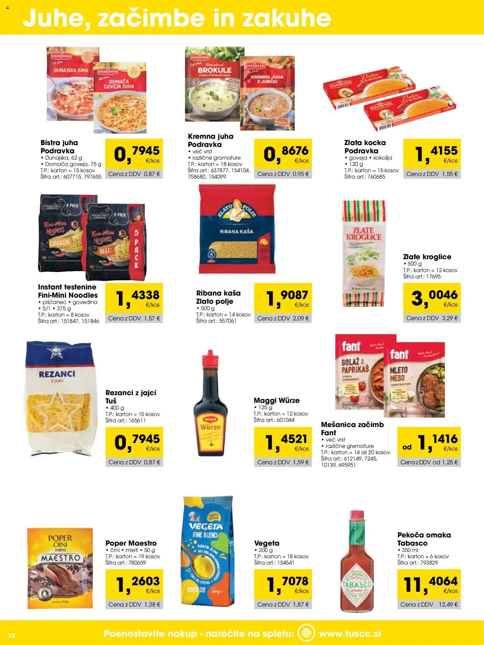 Tuš Cash & Carry Trgovec