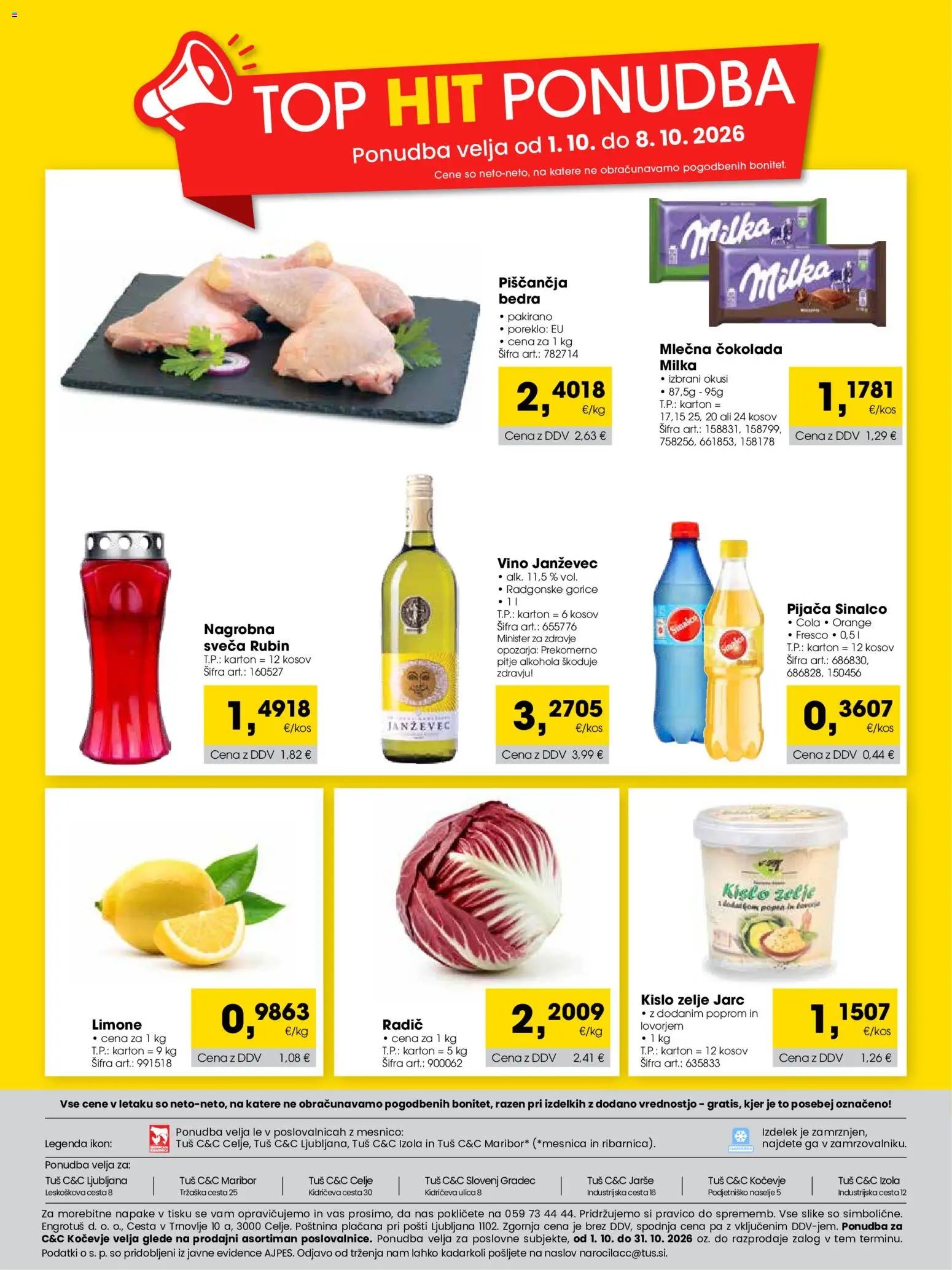Tuš Cash & Carry Trgovec