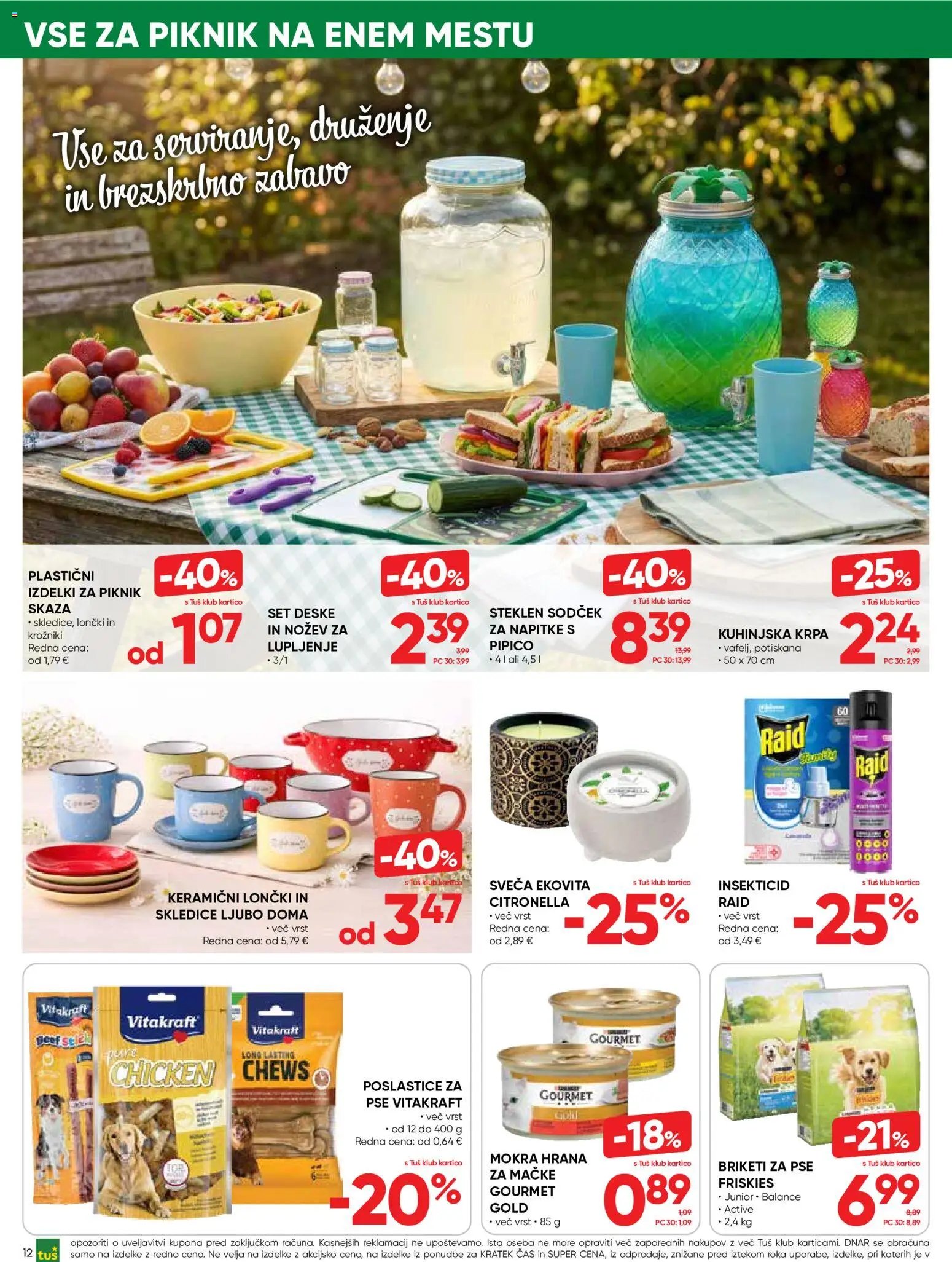 Tuš katalog
