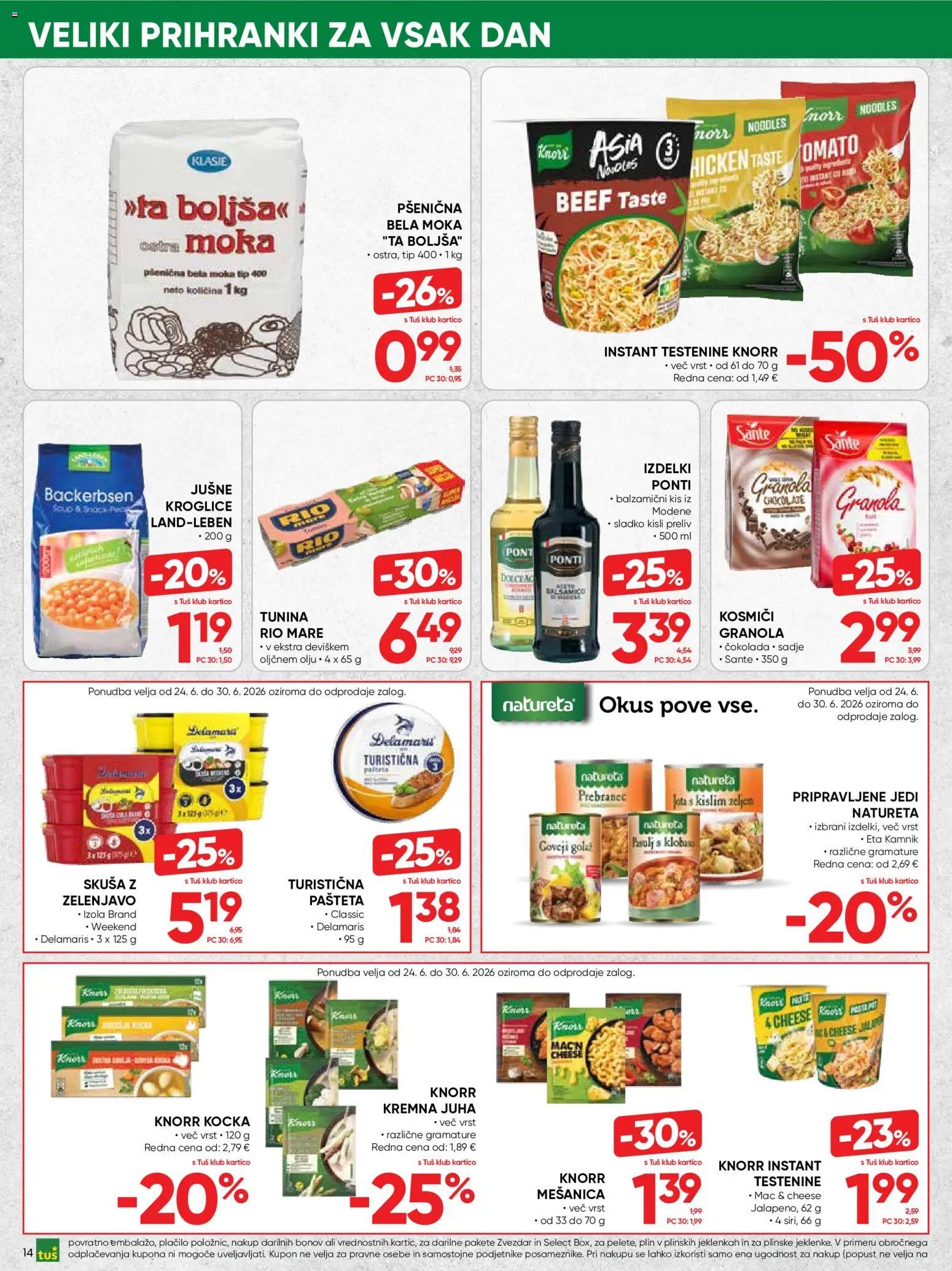 Tuš katalog
