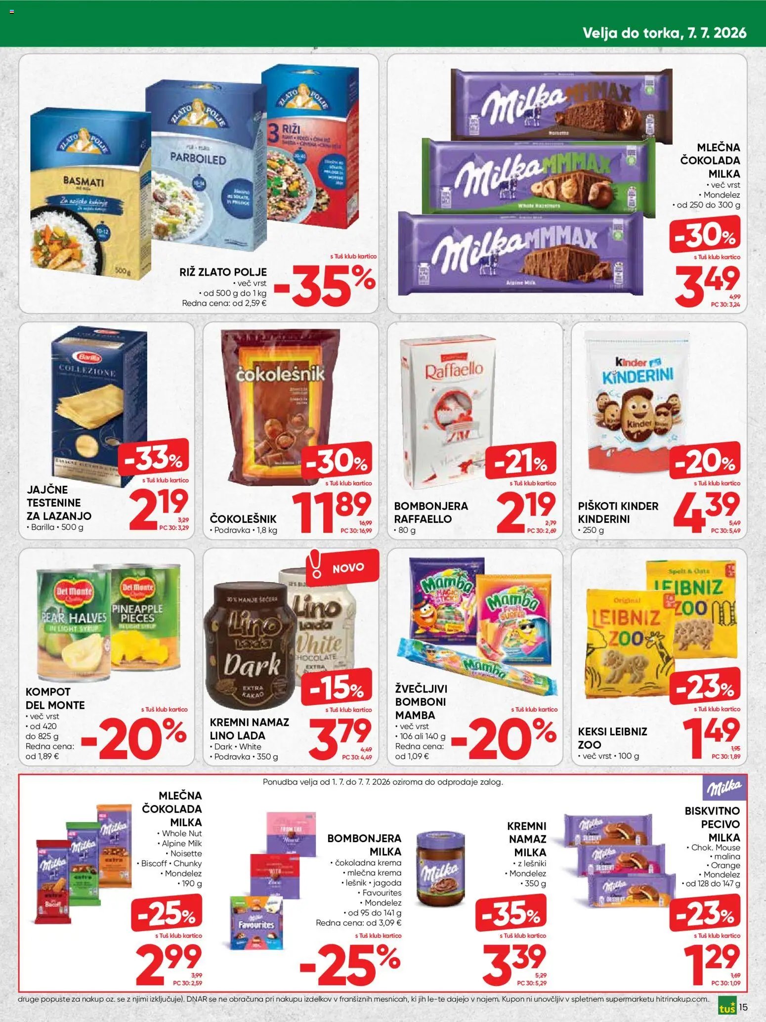 Tuš katalog