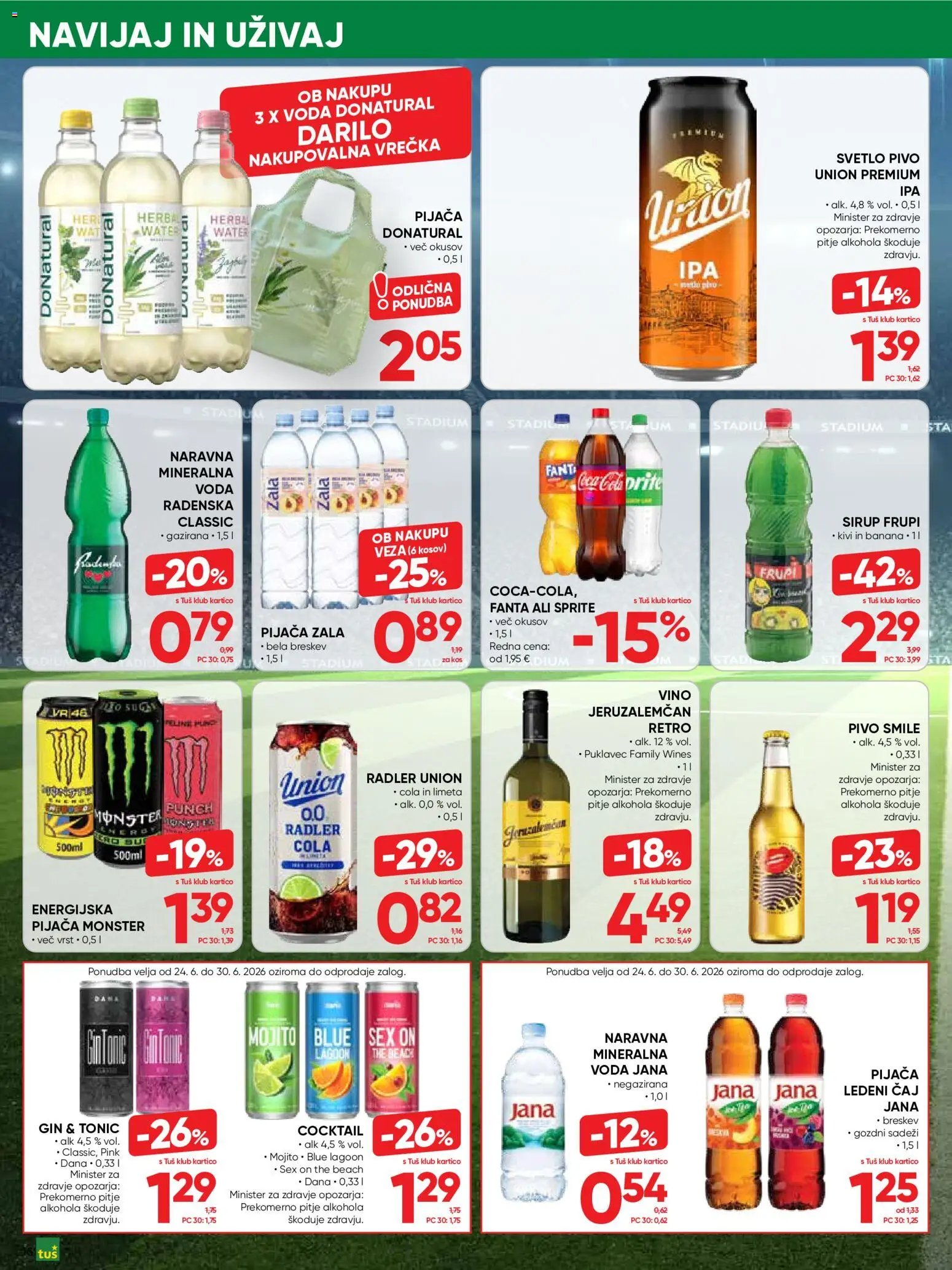 Tuš katalog