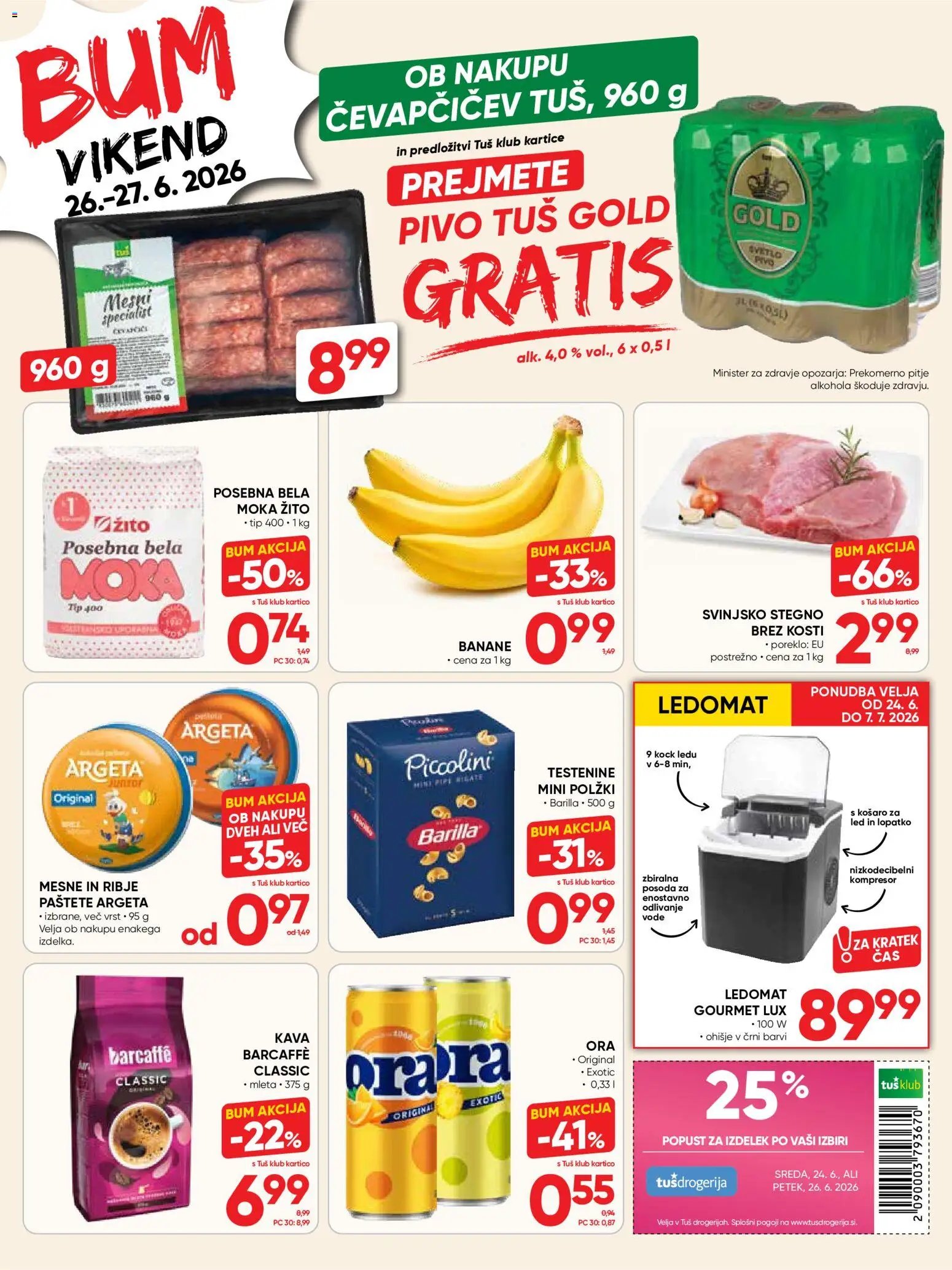 Tuš katalog