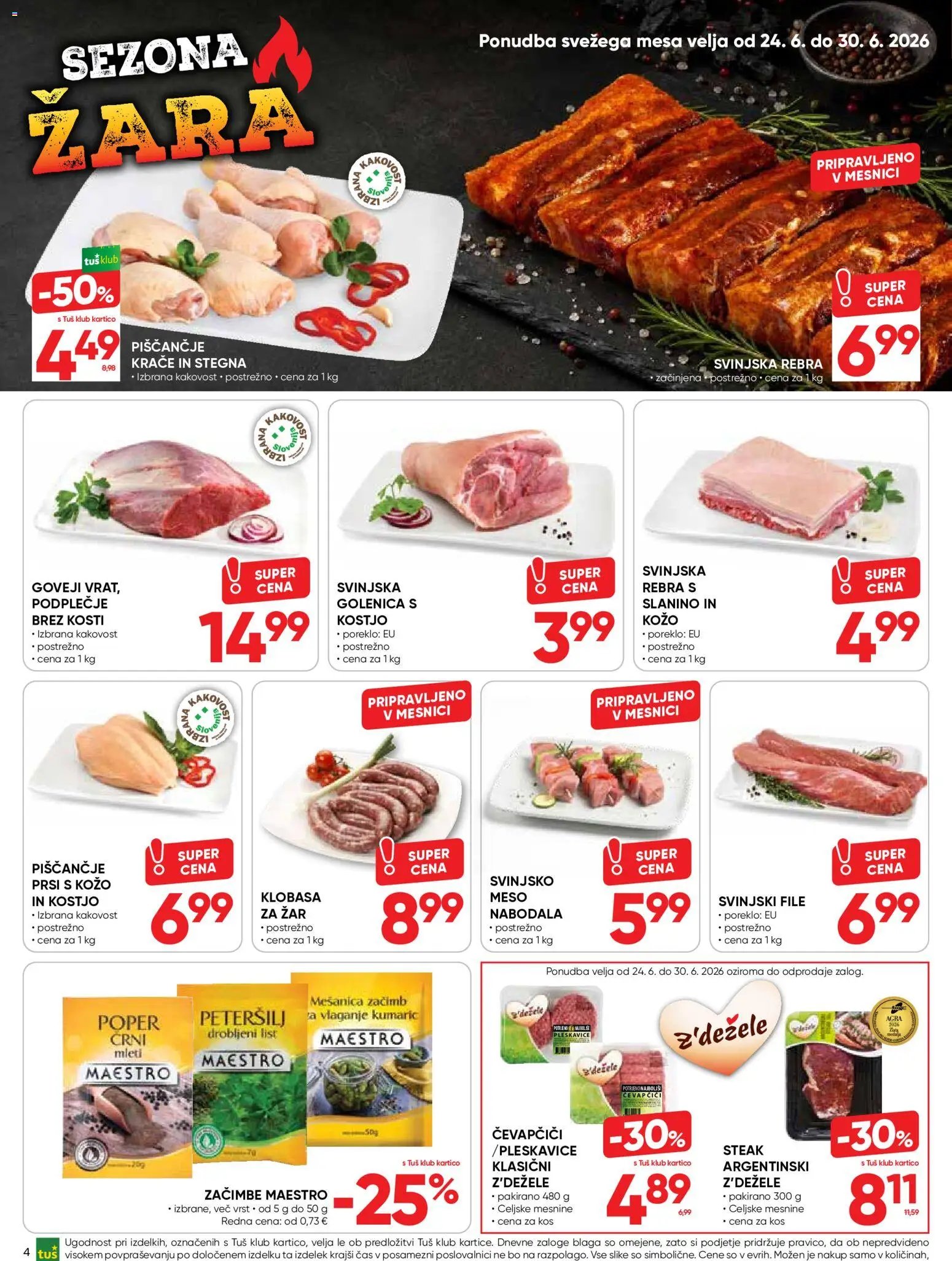 Tuš katalog