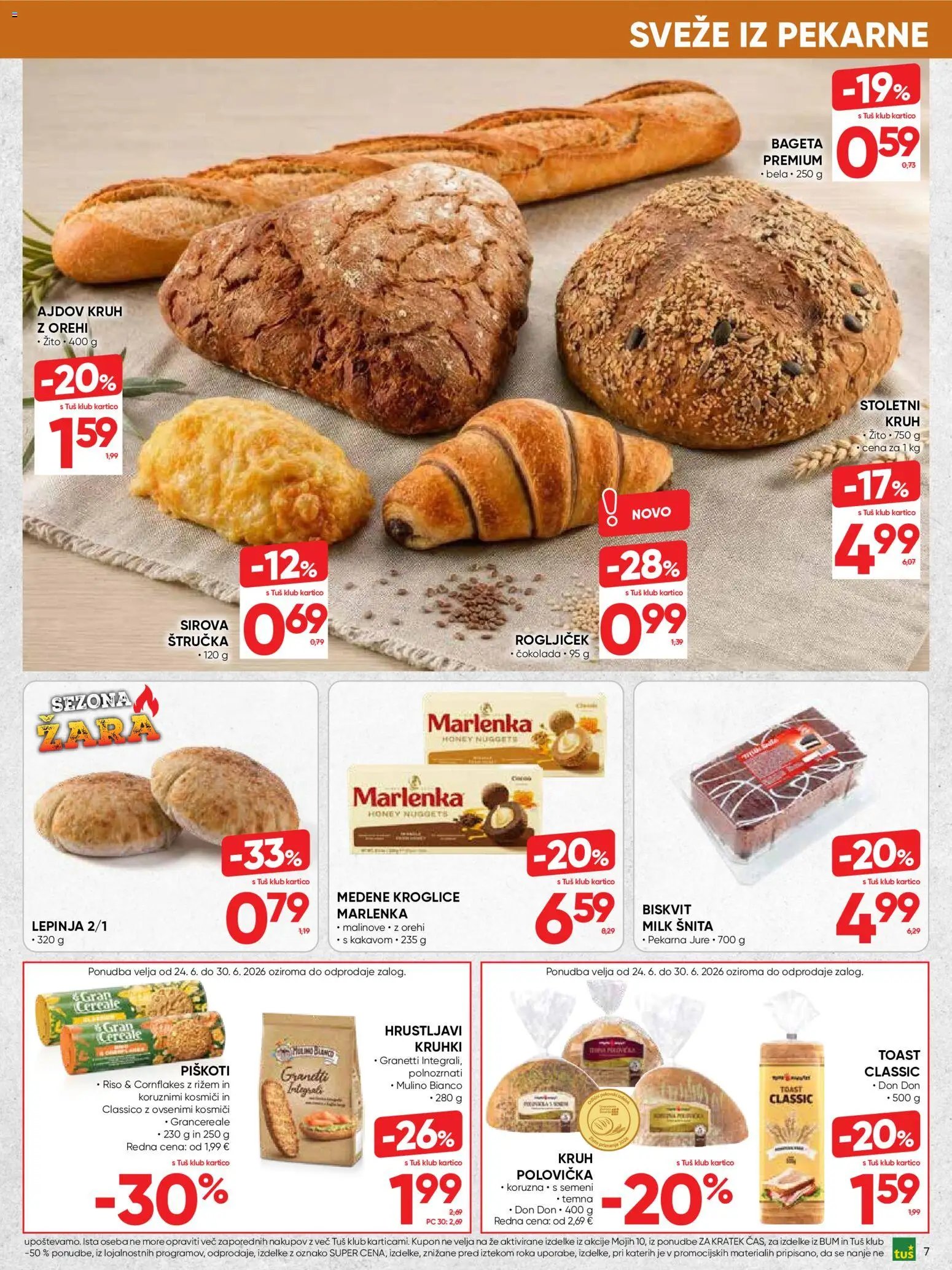 Tuš katalog