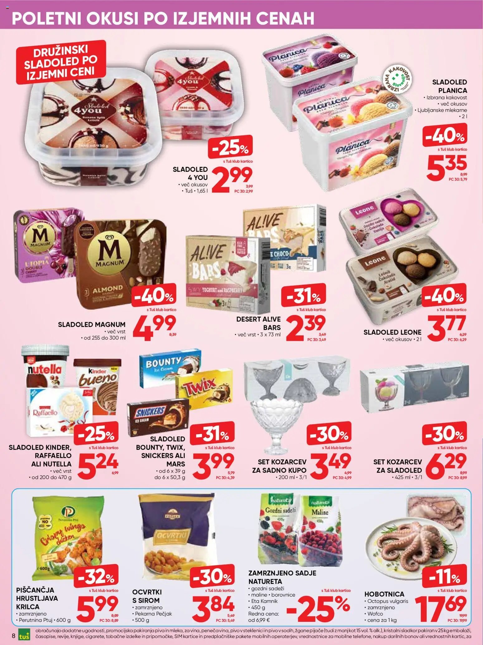 Tuš katalog