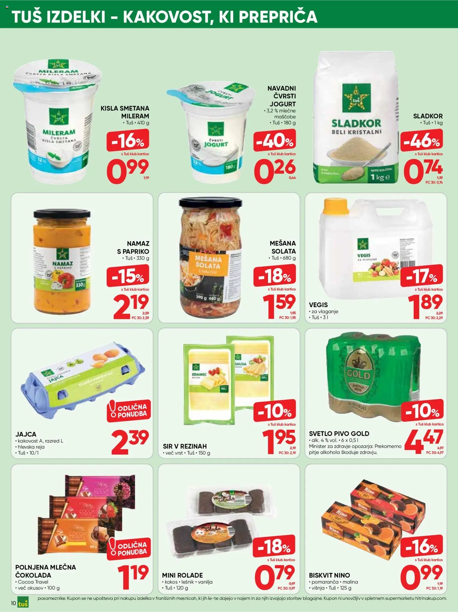 Tuš katalog