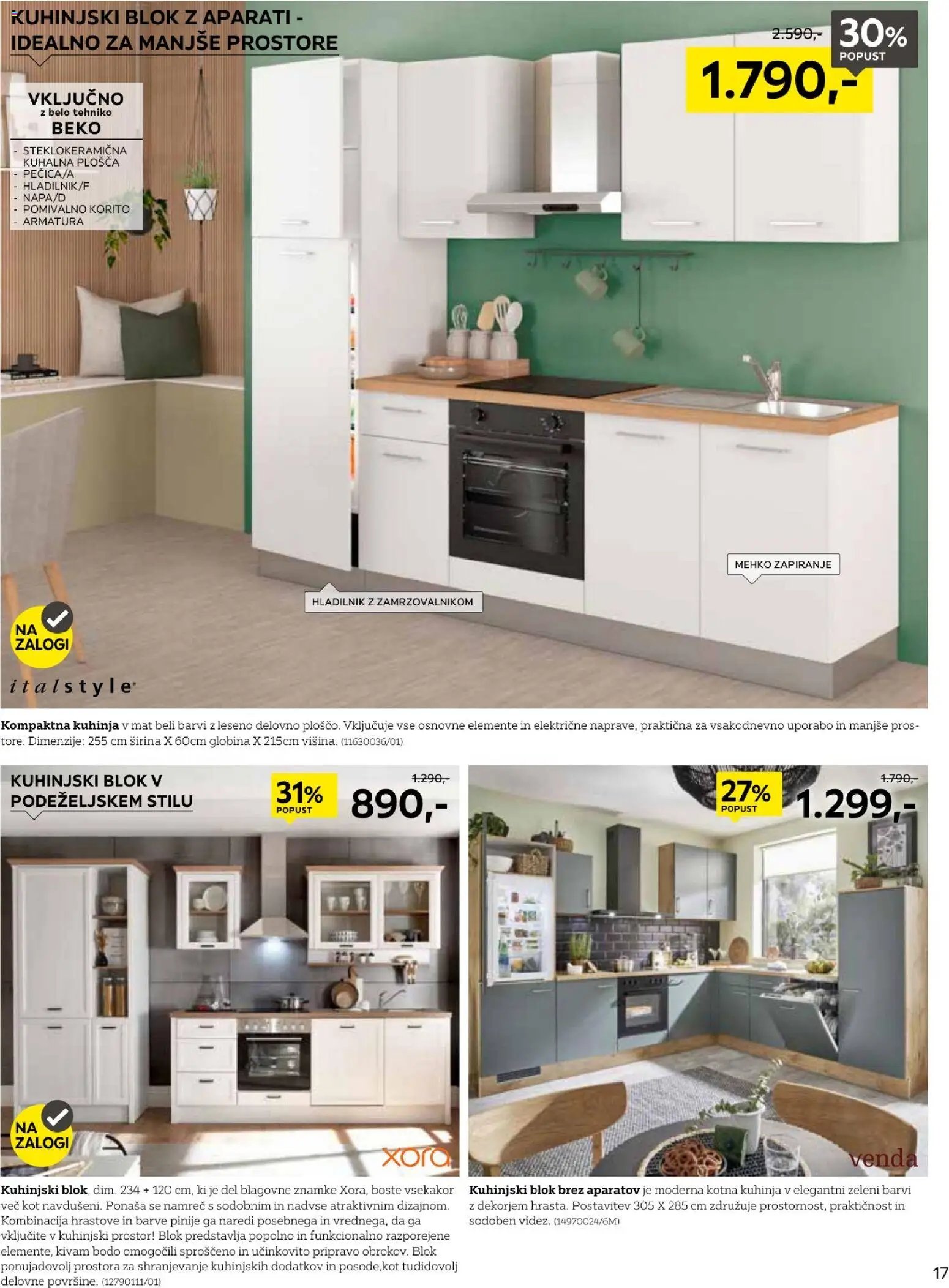 XXXL Lesnina katalog najboljše razmerje med ceno in kakovostjo
