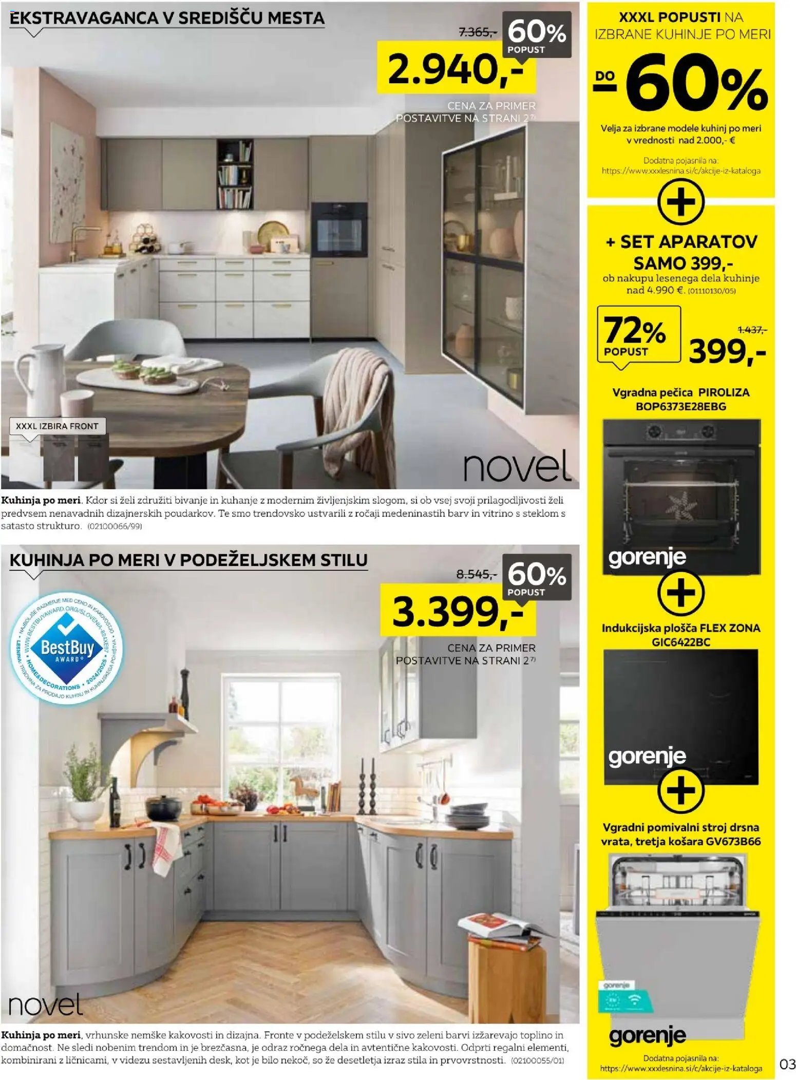 XXXL Lesnina katalog najboljše razmerje med ceno in kakovostjo