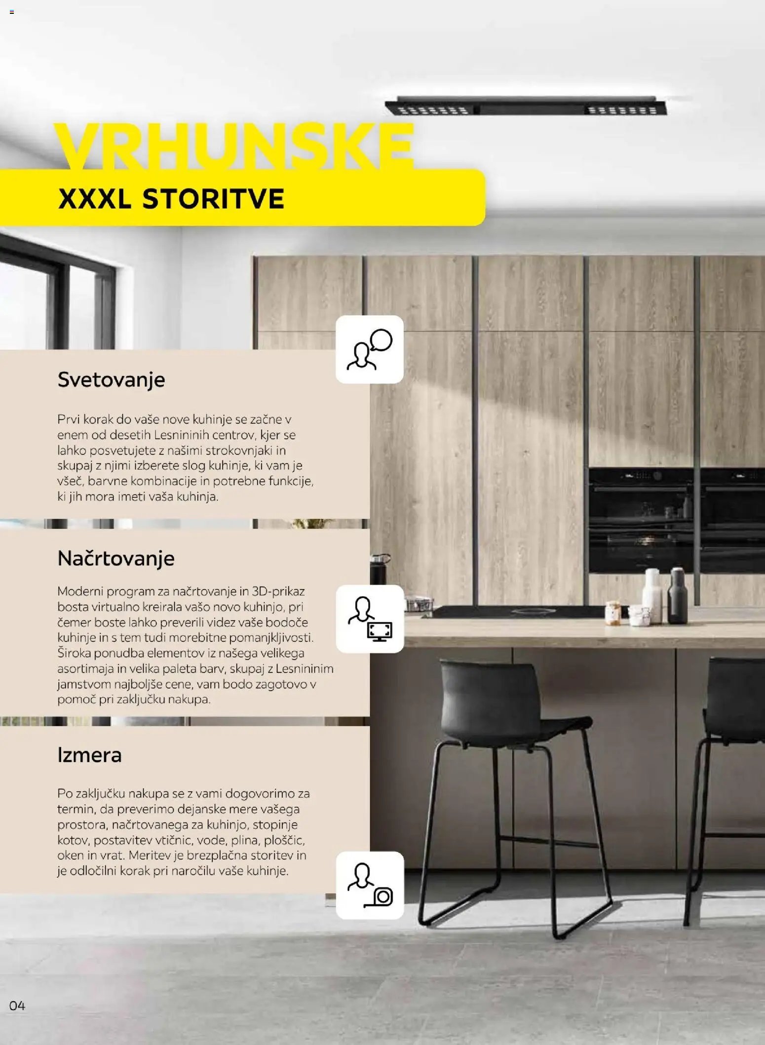 XXXL Lesnina katalog najboljše razmerje med ceno in kakovostjo