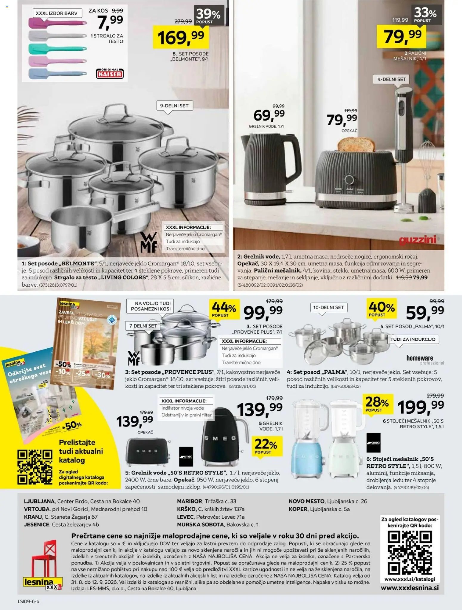 XXXL Lesnina katalog nazaj doma