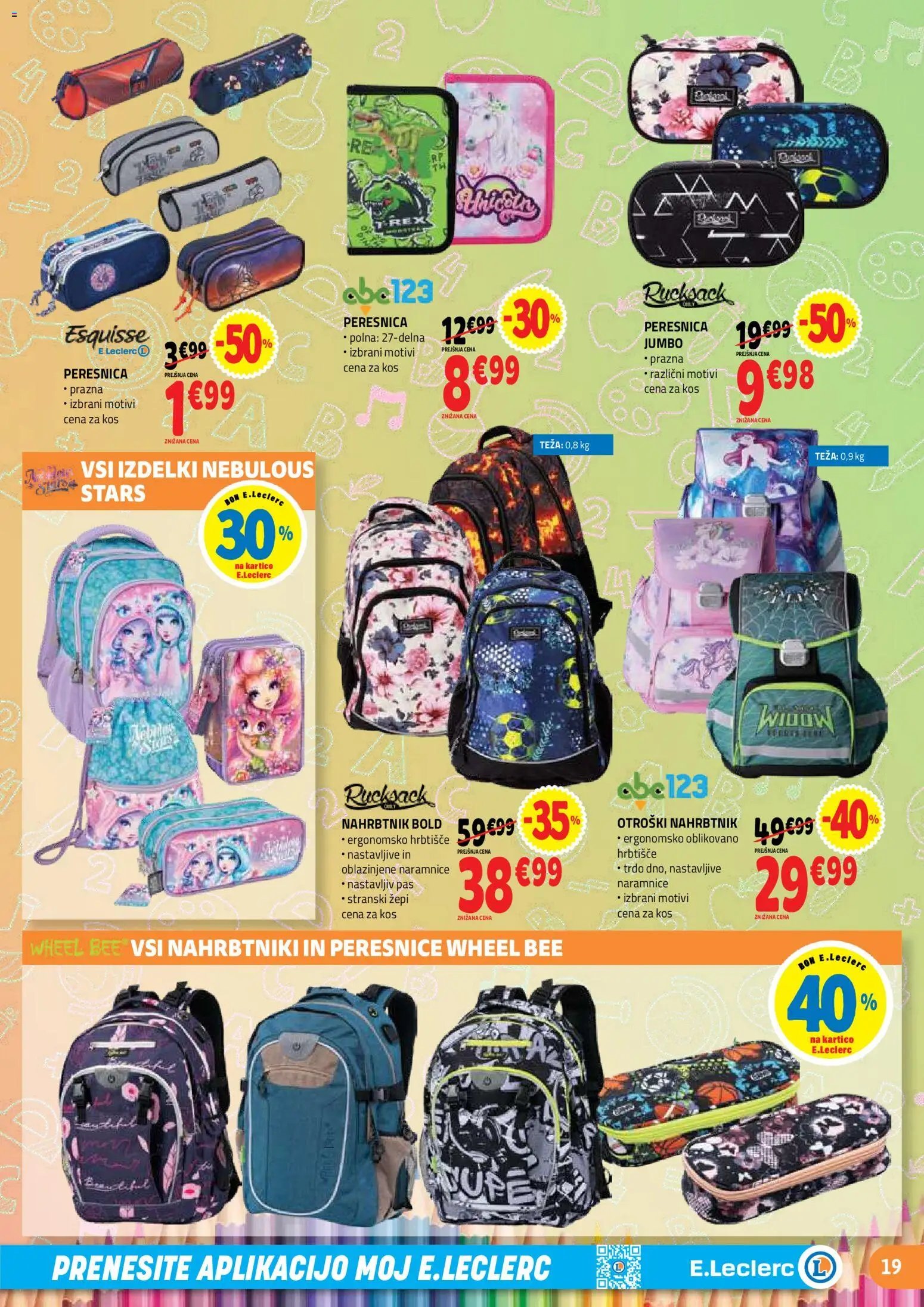 E.leclerc katalog vse za šolo