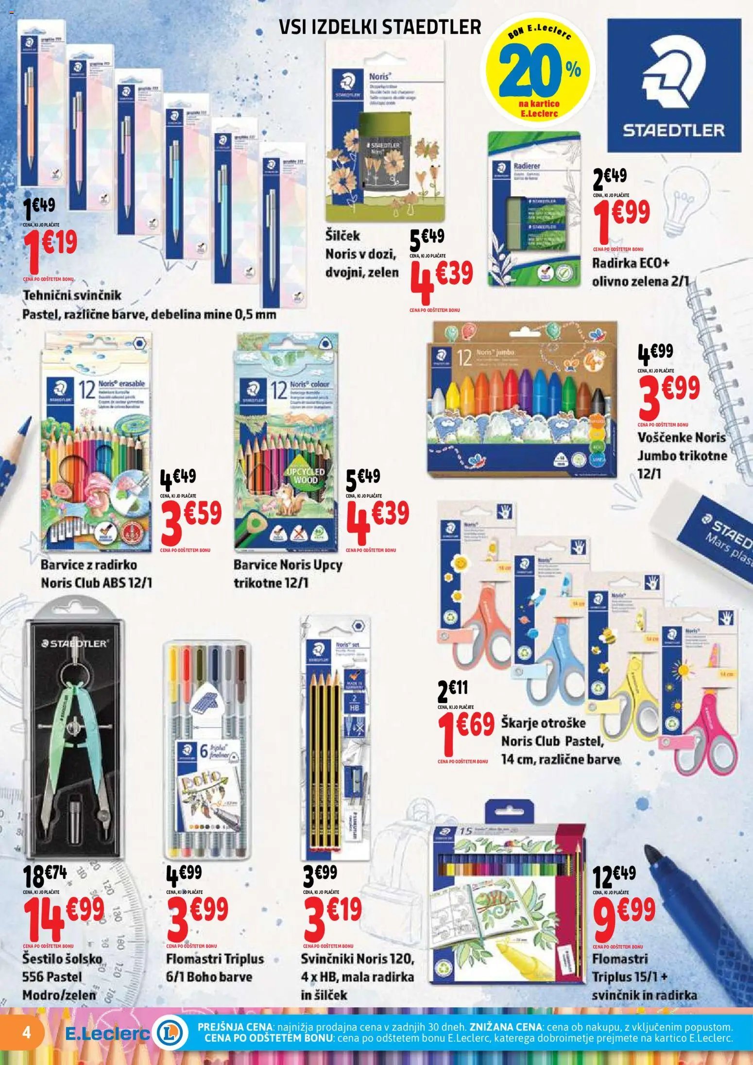 E.leclerc katalog vse za šolo